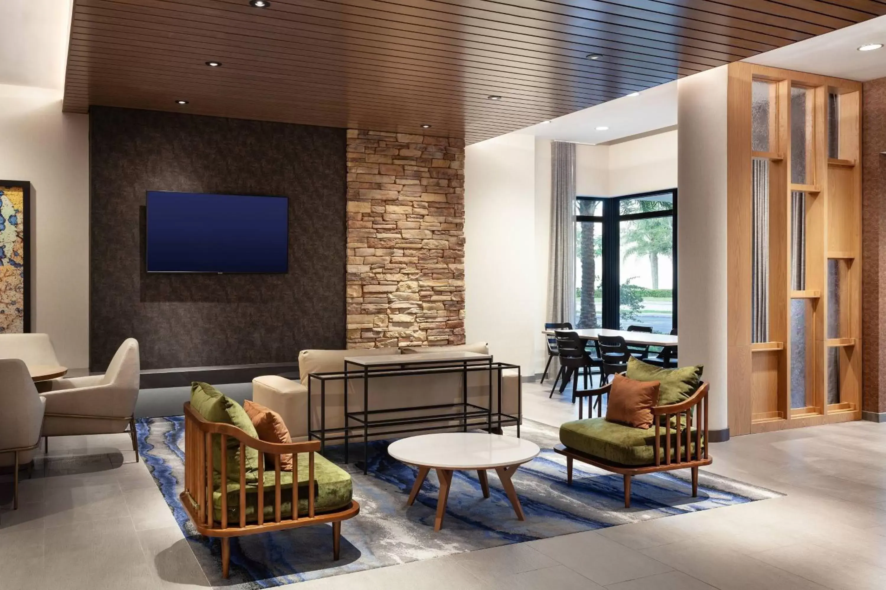 Lobby or reception, Seating Area in Fairfield Inn & Suites by Marriott Wellington-West Palm Beach
