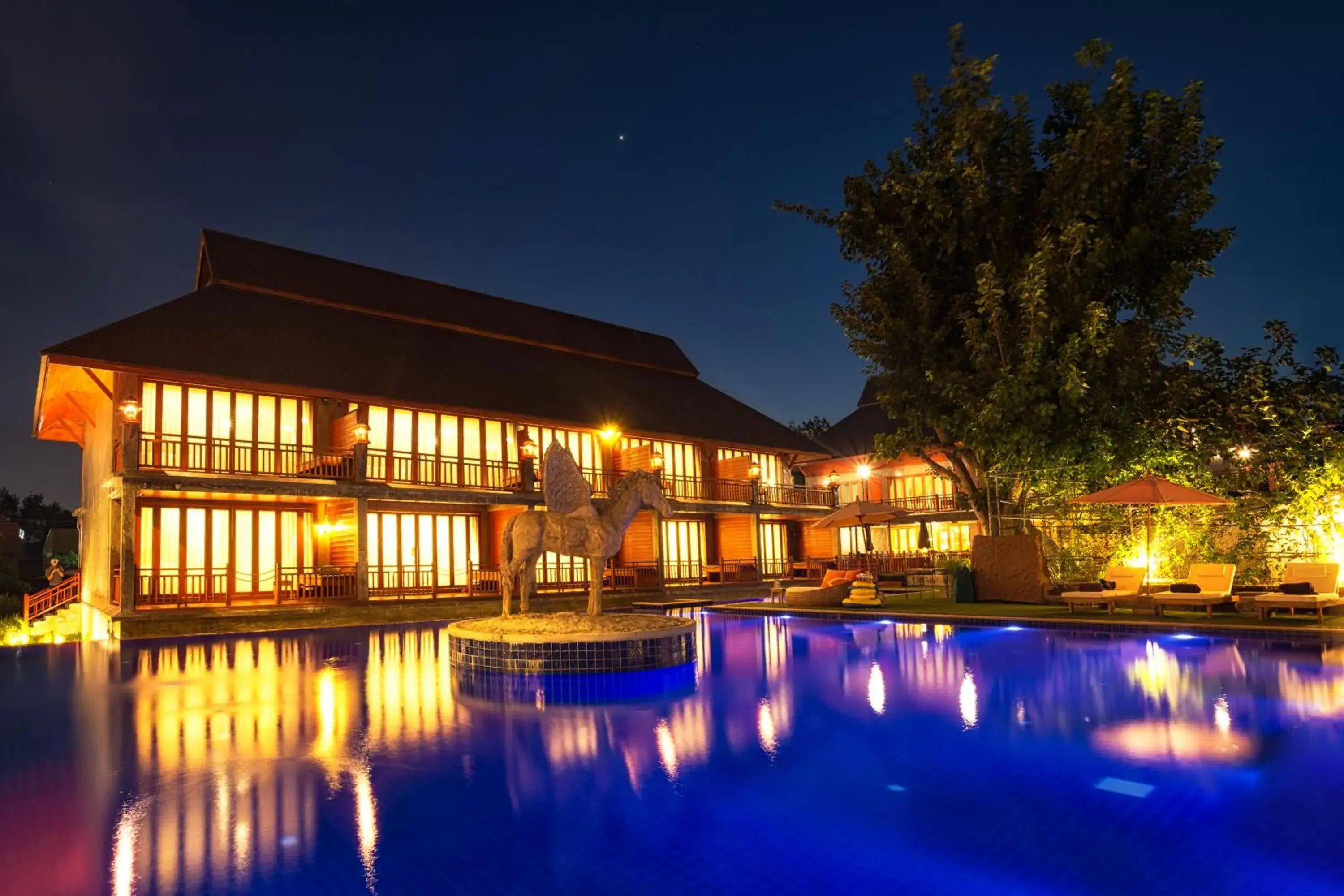 Pool view in The Chaya Resort and Spa