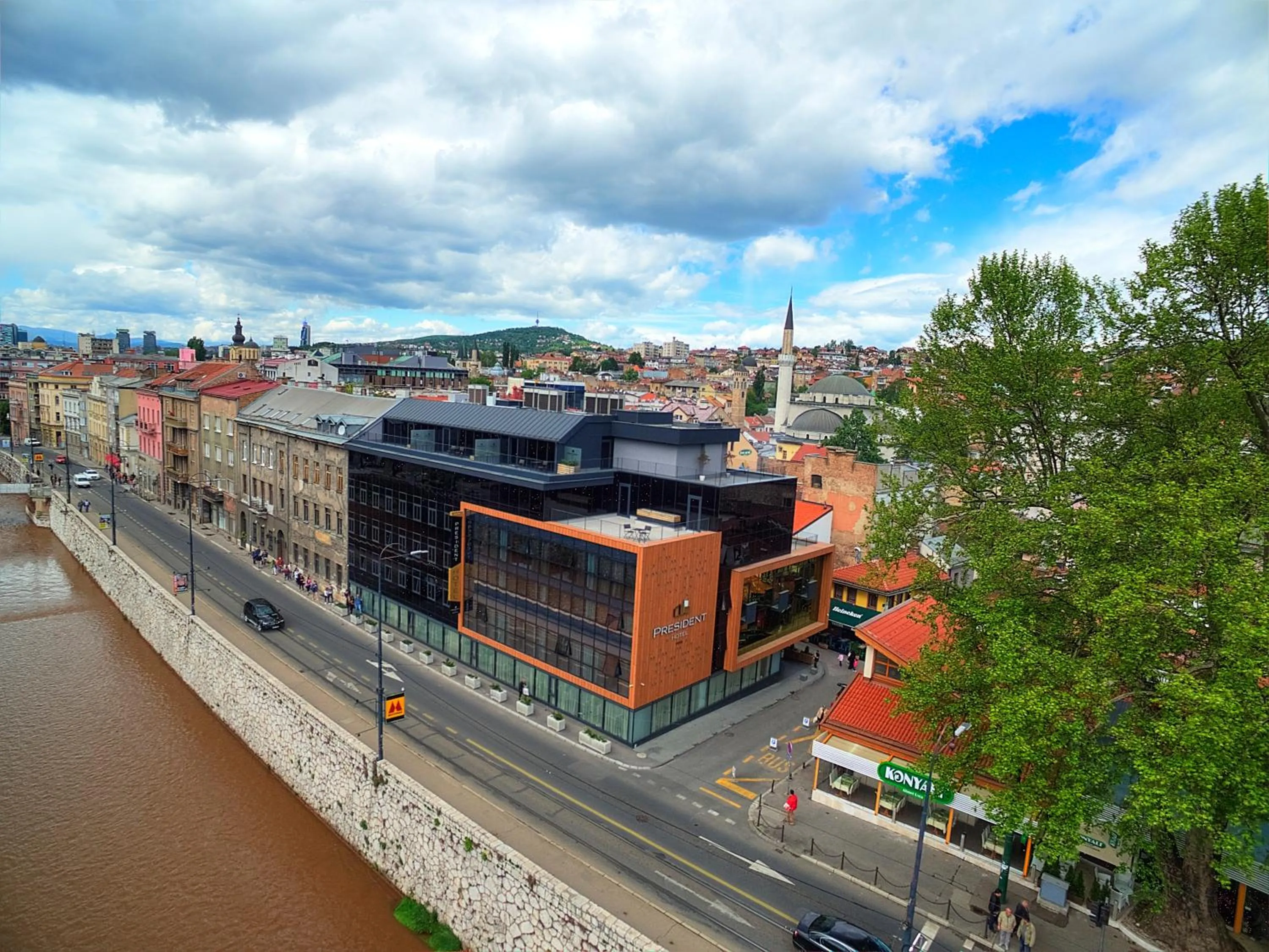 Property building in Hotel President Sarajevo