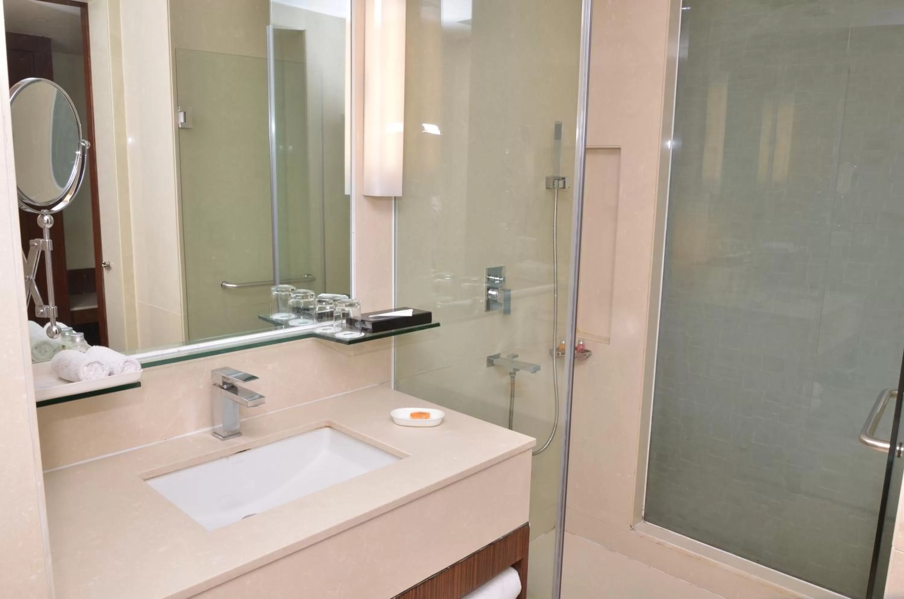 Bathroom in Country Inn & Suites By Radisson, Sahibabad