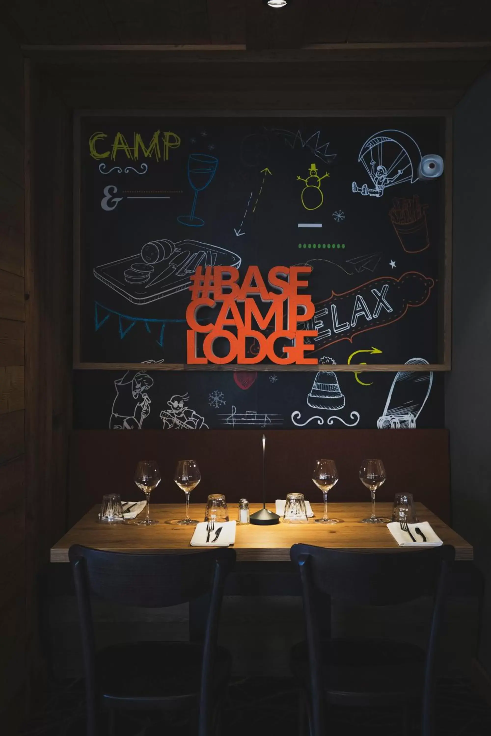 Restaurant/places to eat in Hotel Base Camp Lodge - Les 2 Alpes