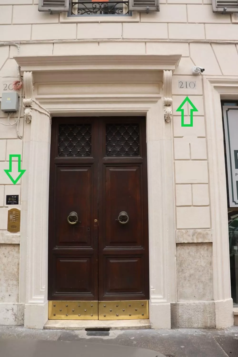 Property building in B&B Gaudium Colosseo