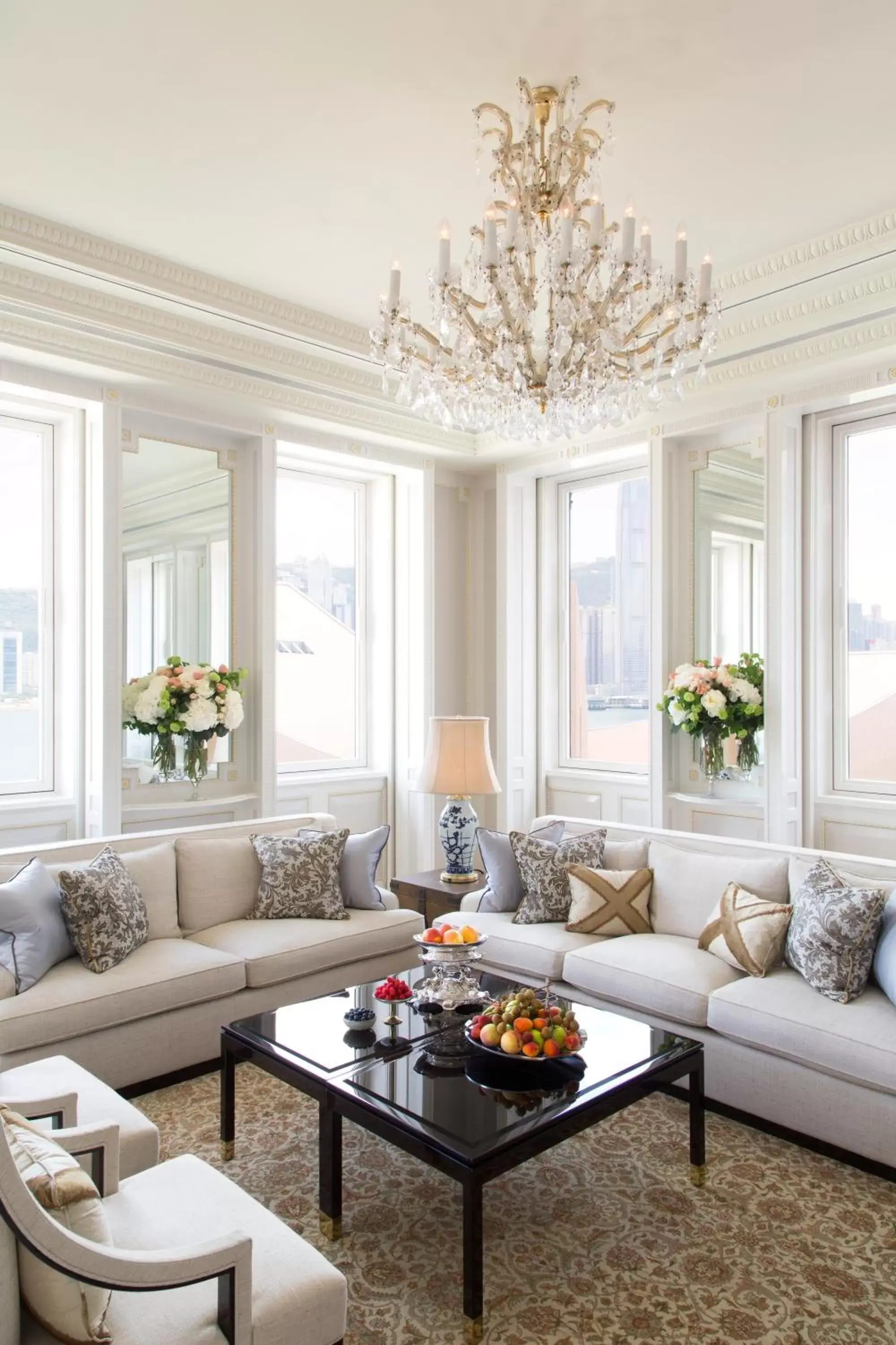 Living room, Seating Area in The Peninsula Hong Kong