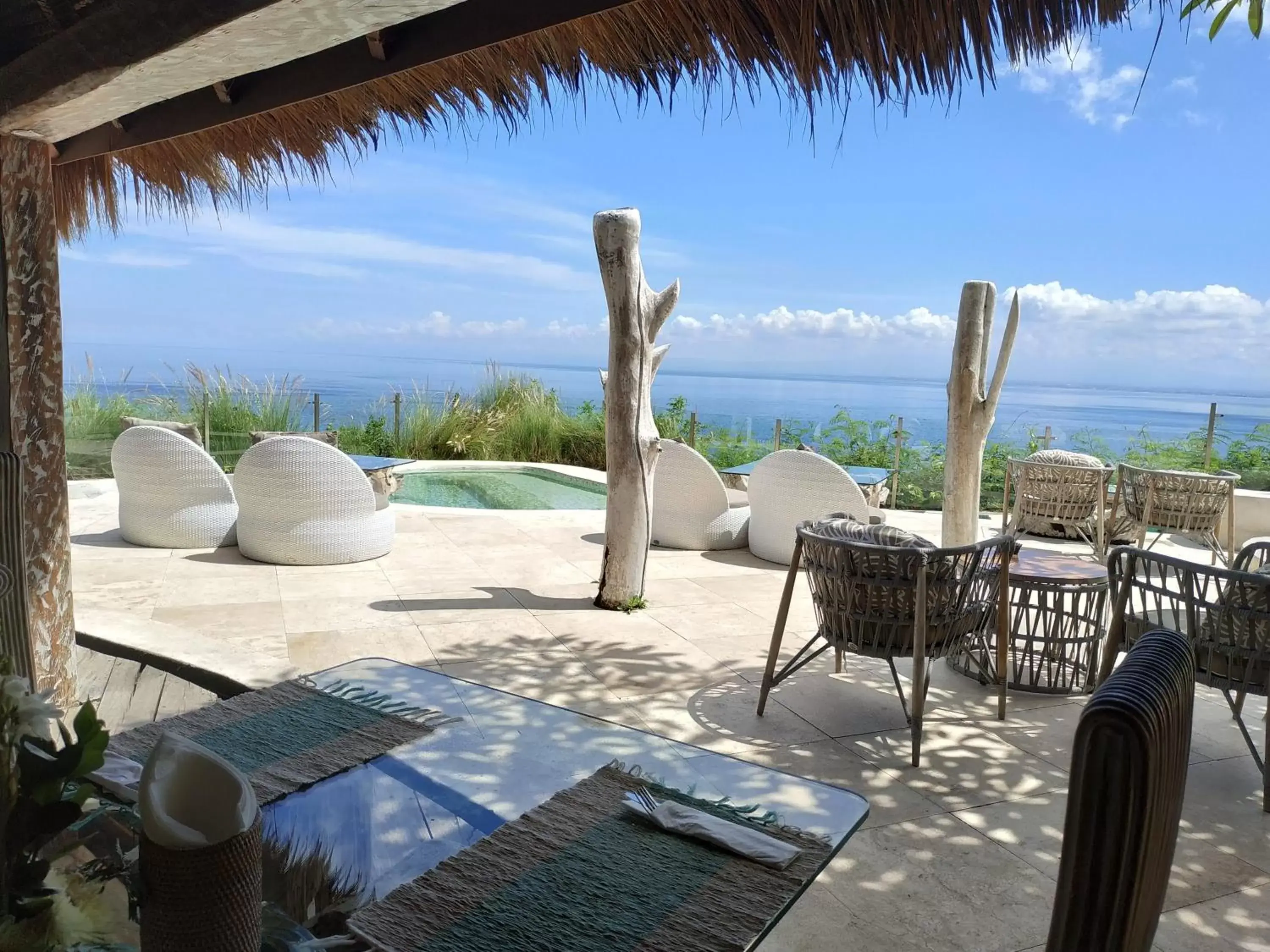 Seating area in La Joya Biu Biu Resort - CHSE Certified