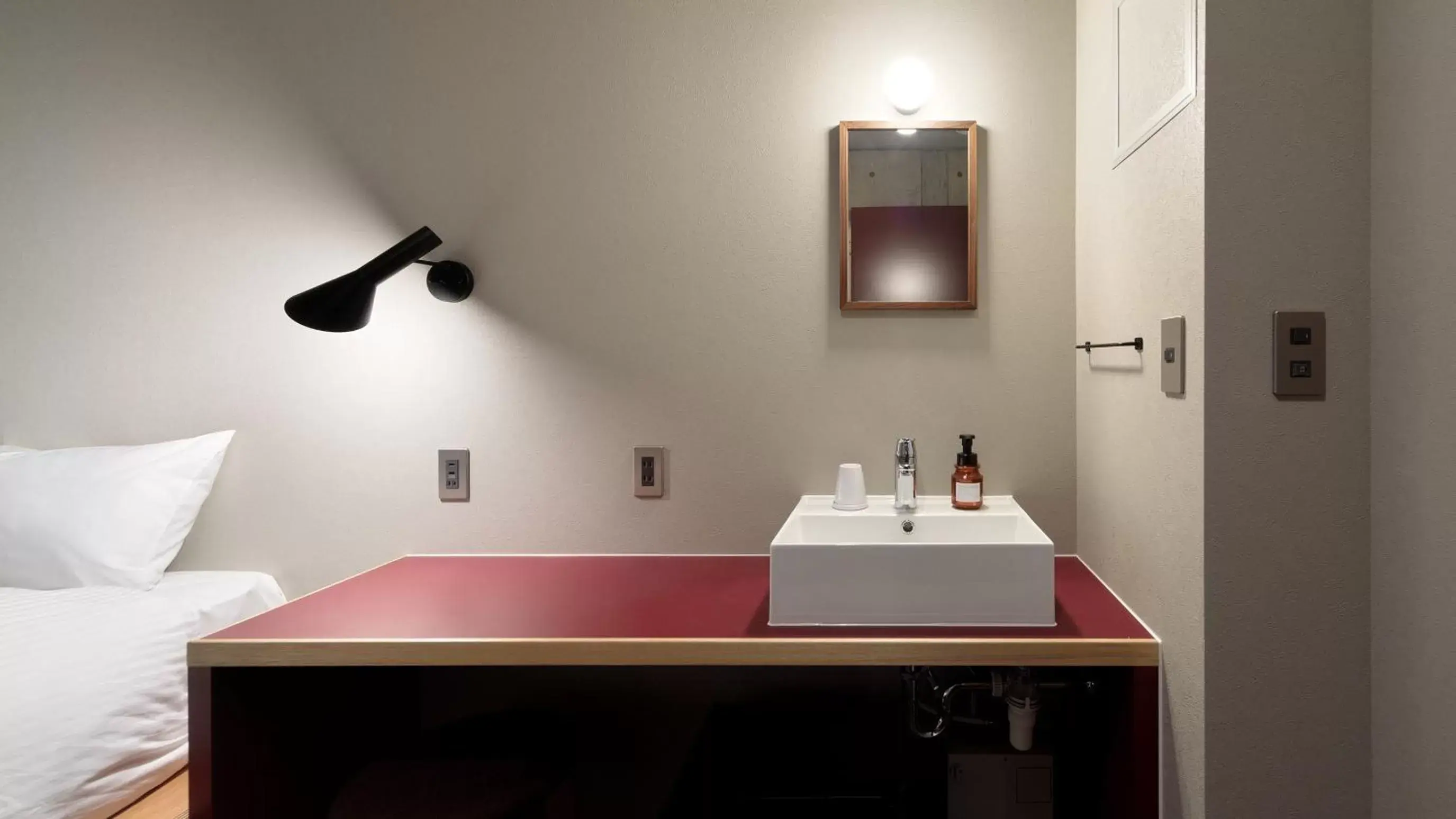Photo of the whole room, Bathroom in BUNSHODO HOTEL