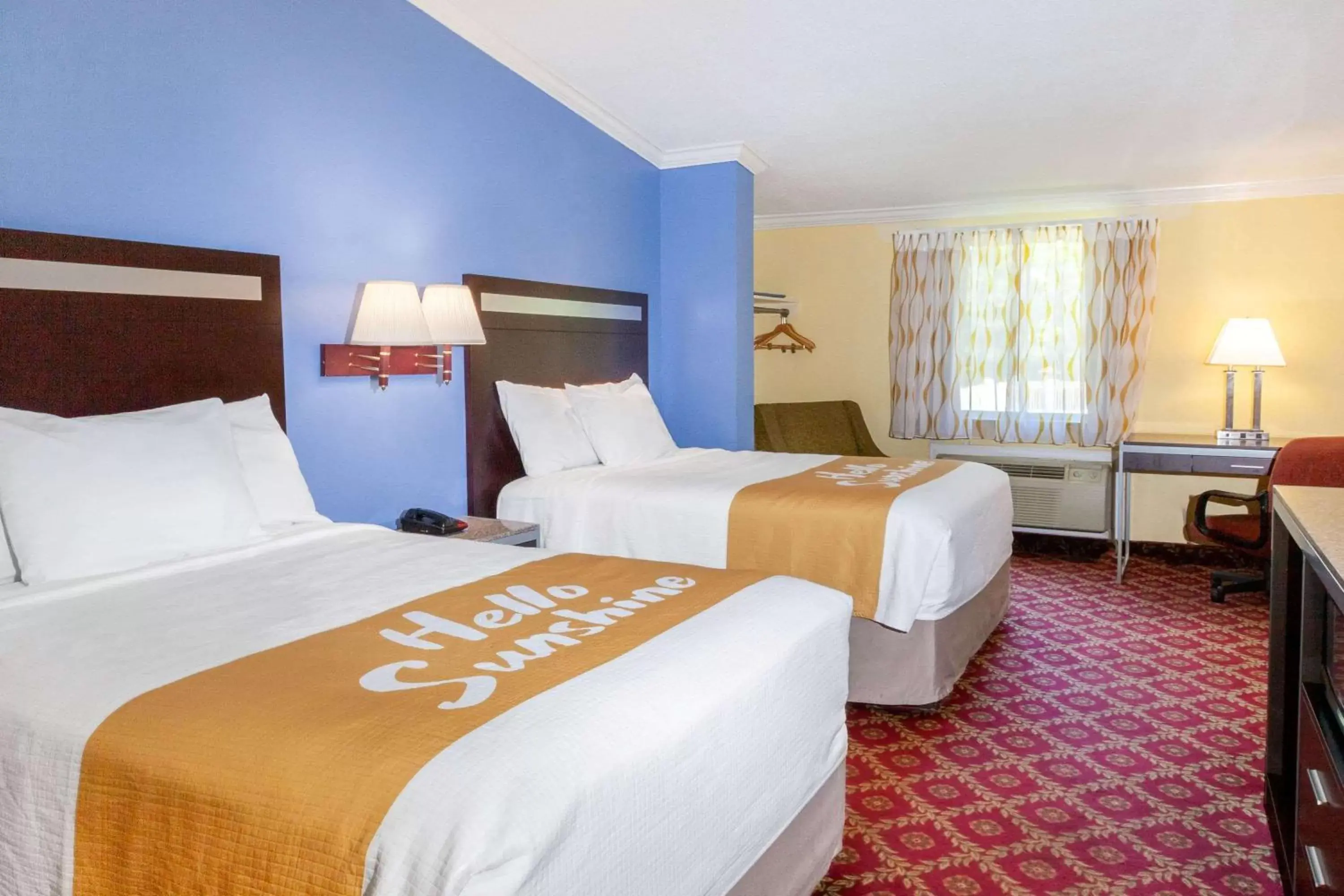 Business Room with Two Double Beds - Non-Smoking in Days Inn by Wyndham Nanuet / Spring Valley