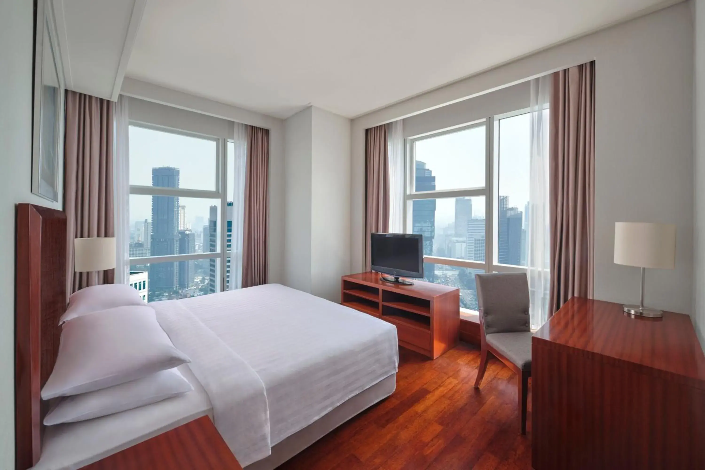 Bedroom in The Mayflower, Jakarta-Marriott Executive Apartments
