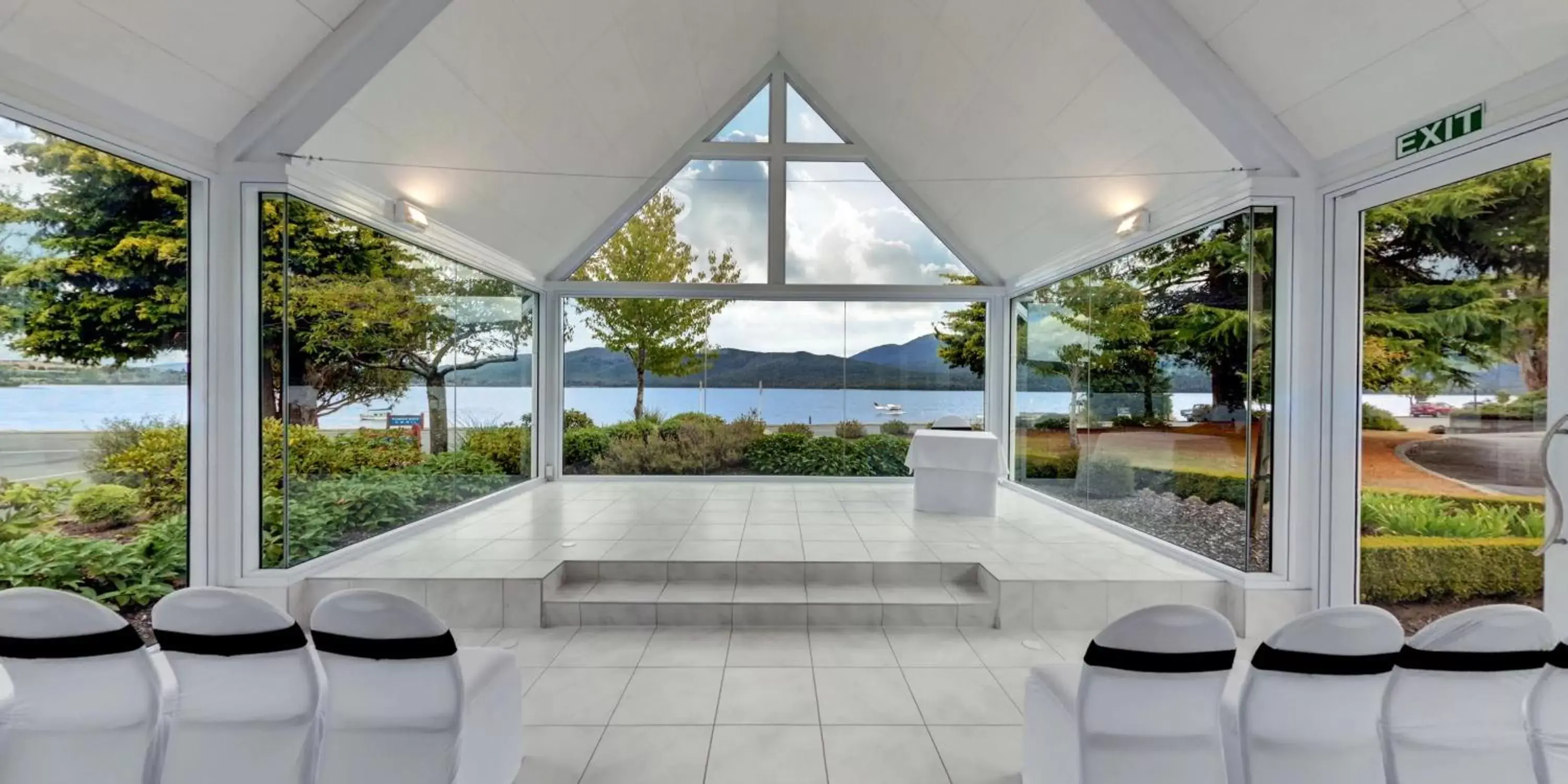 Lake view in Distinction Te Anau Hotel & Villas