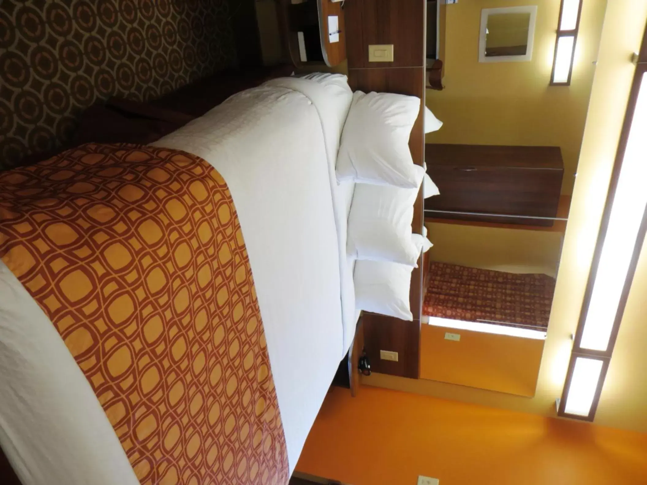 Bed in Microtel by Wyndham South Bend Notre Dame University