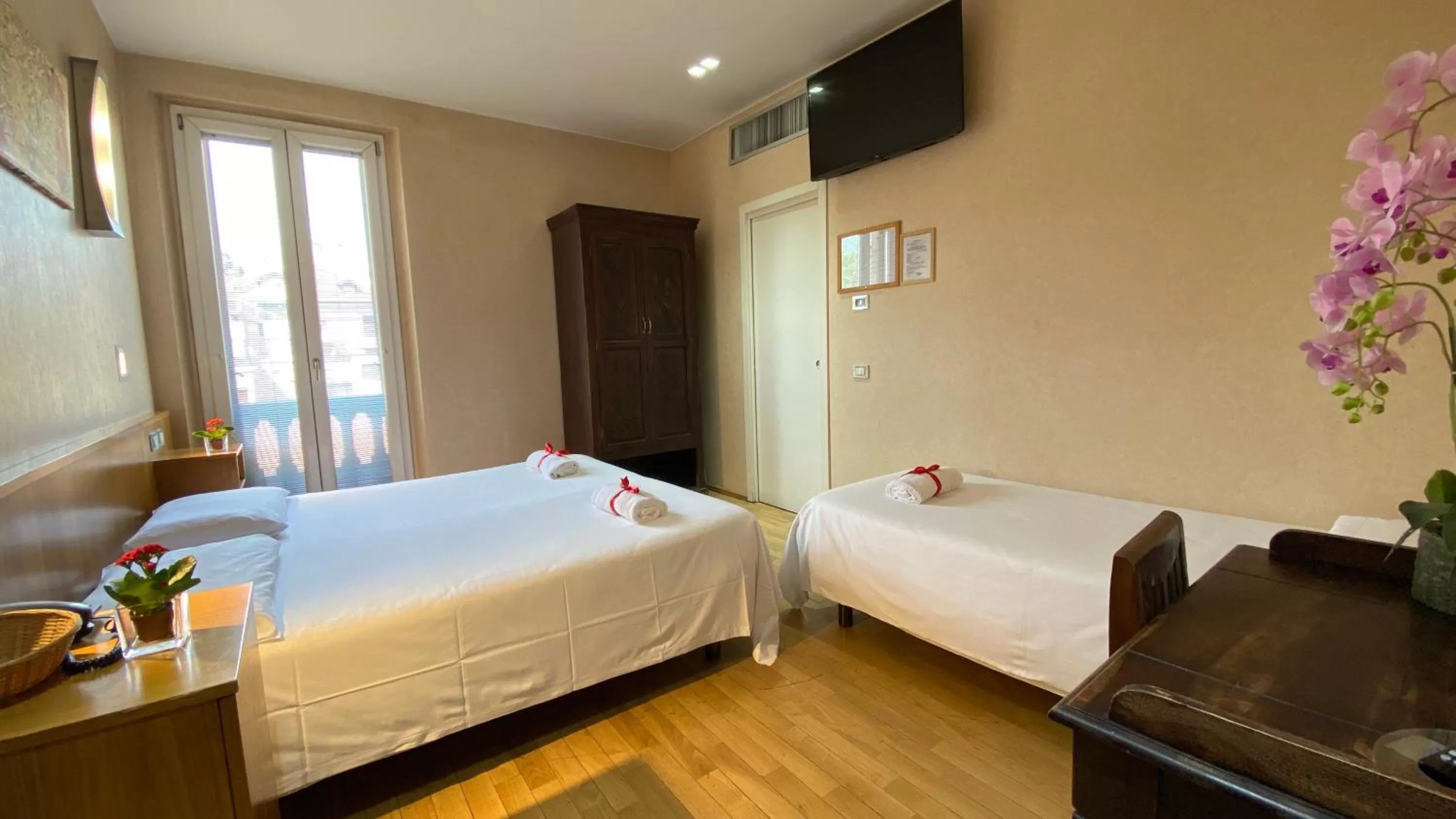 TV and multimedia, Bed in Eurohotel