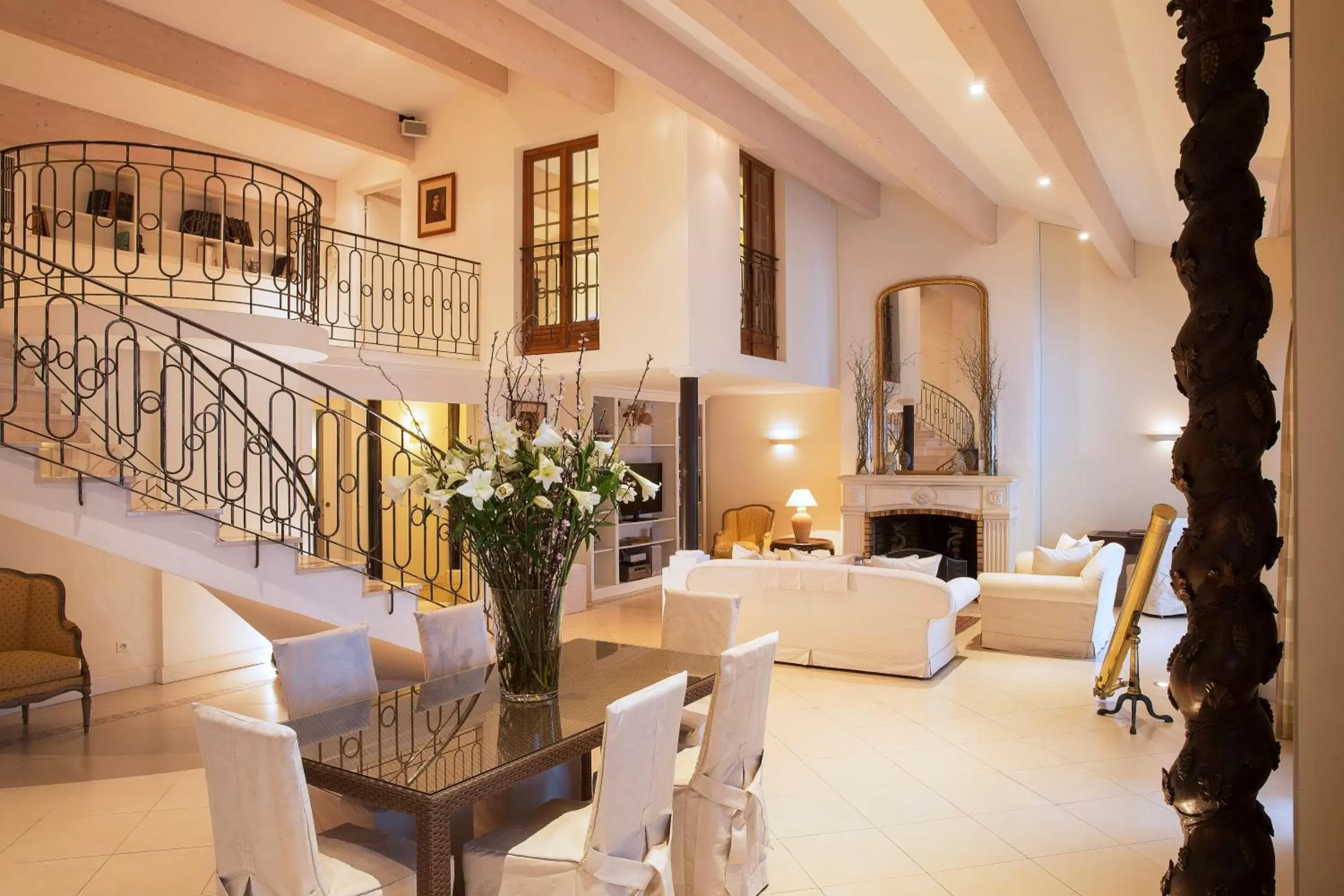 Living room in Villa d'Estelle