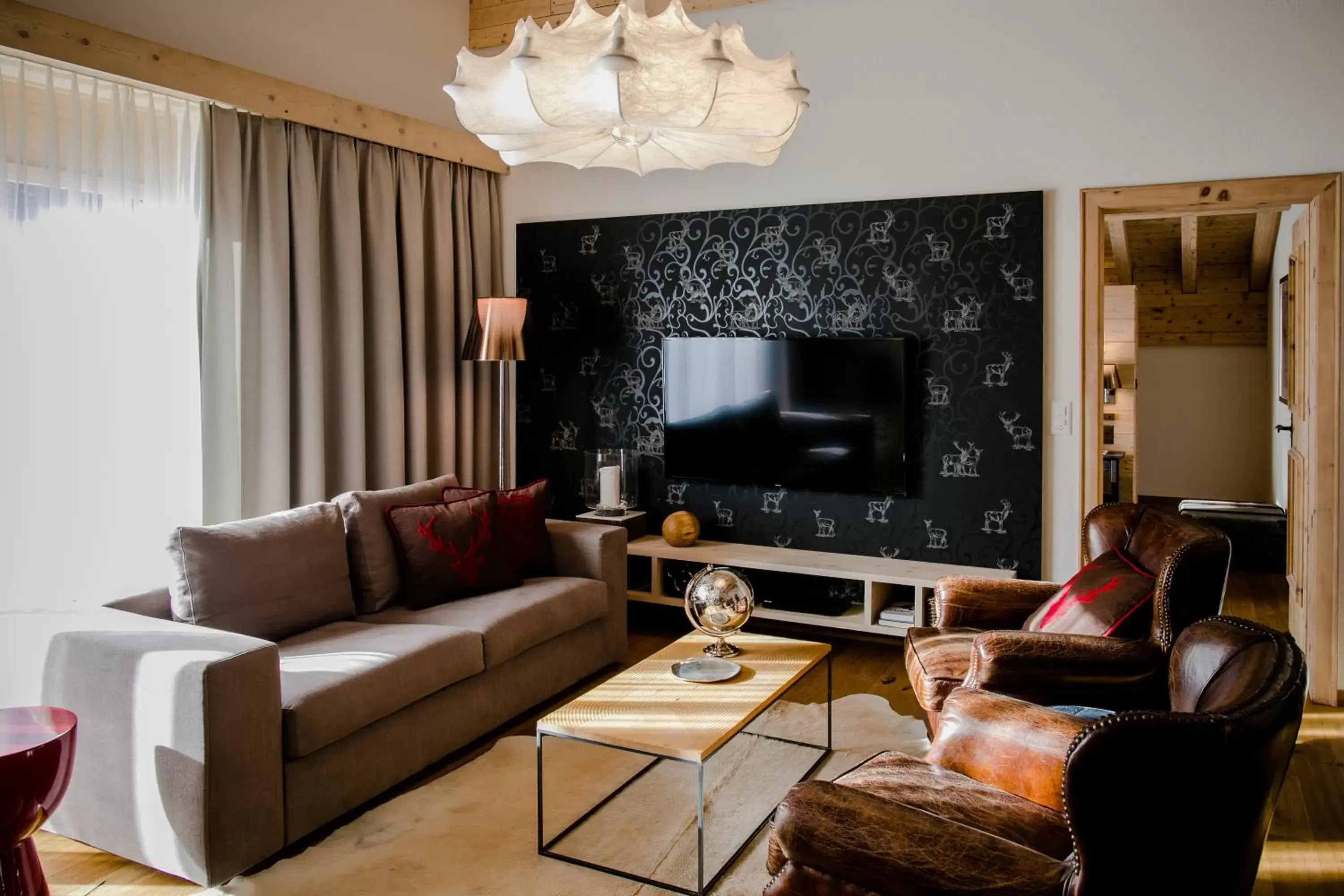 Living room, Seating Area in Hotel Piz Buin Klosters