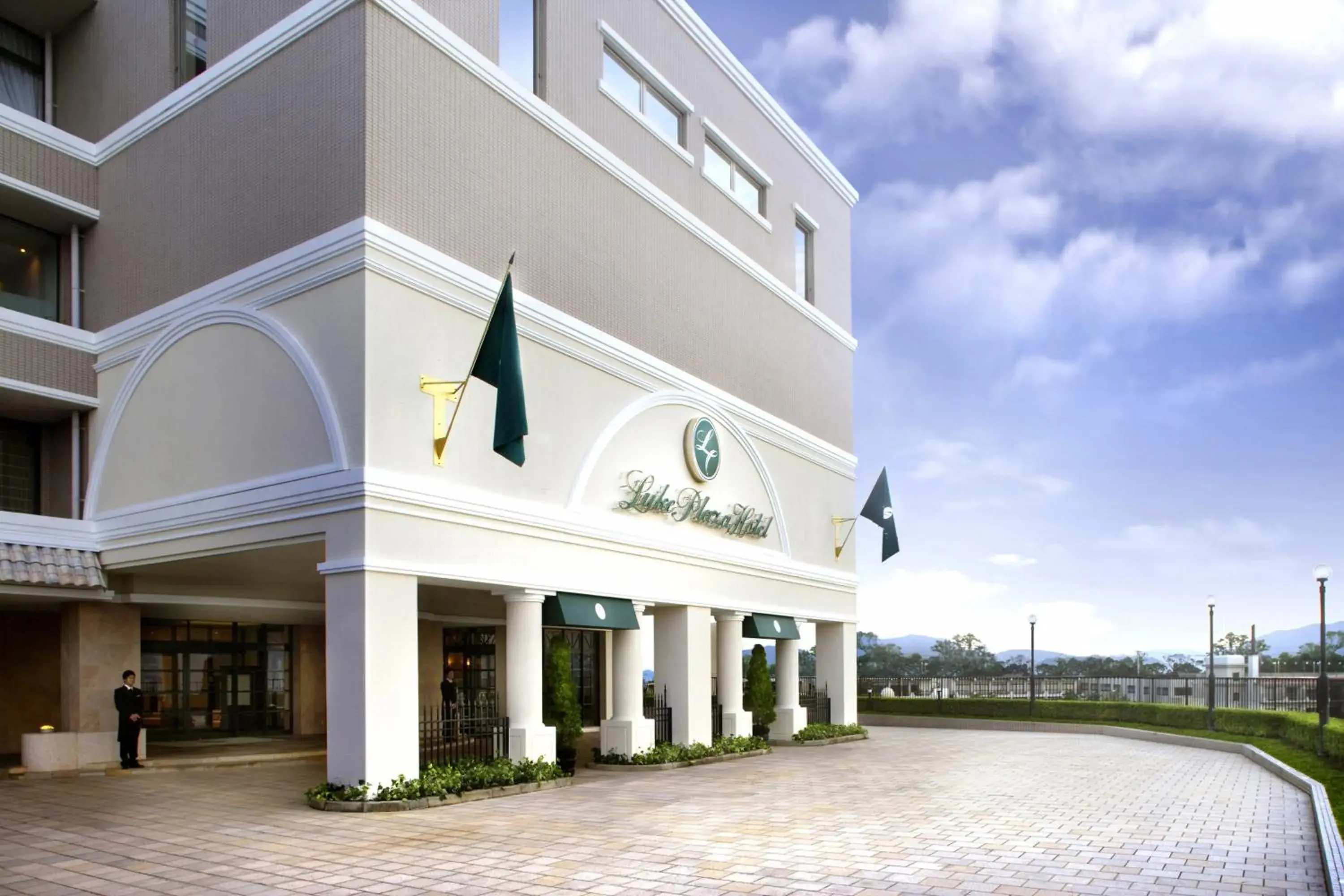 Facade/entrance, Property Building in Luke Plaza Hotel