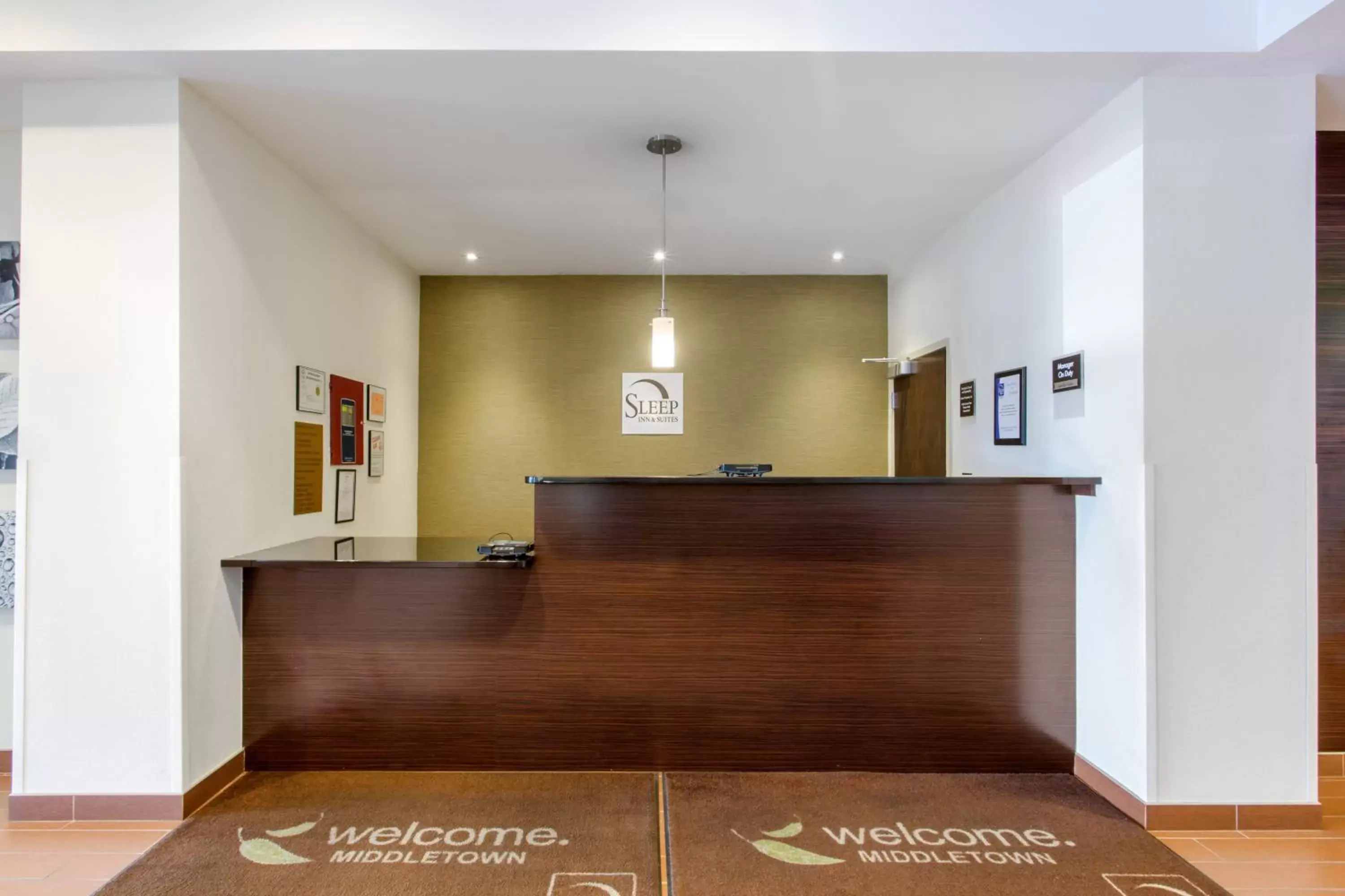 Lobby or reception, Lobby/Reception in Sleep Inn & Suites Middletown - Goshen