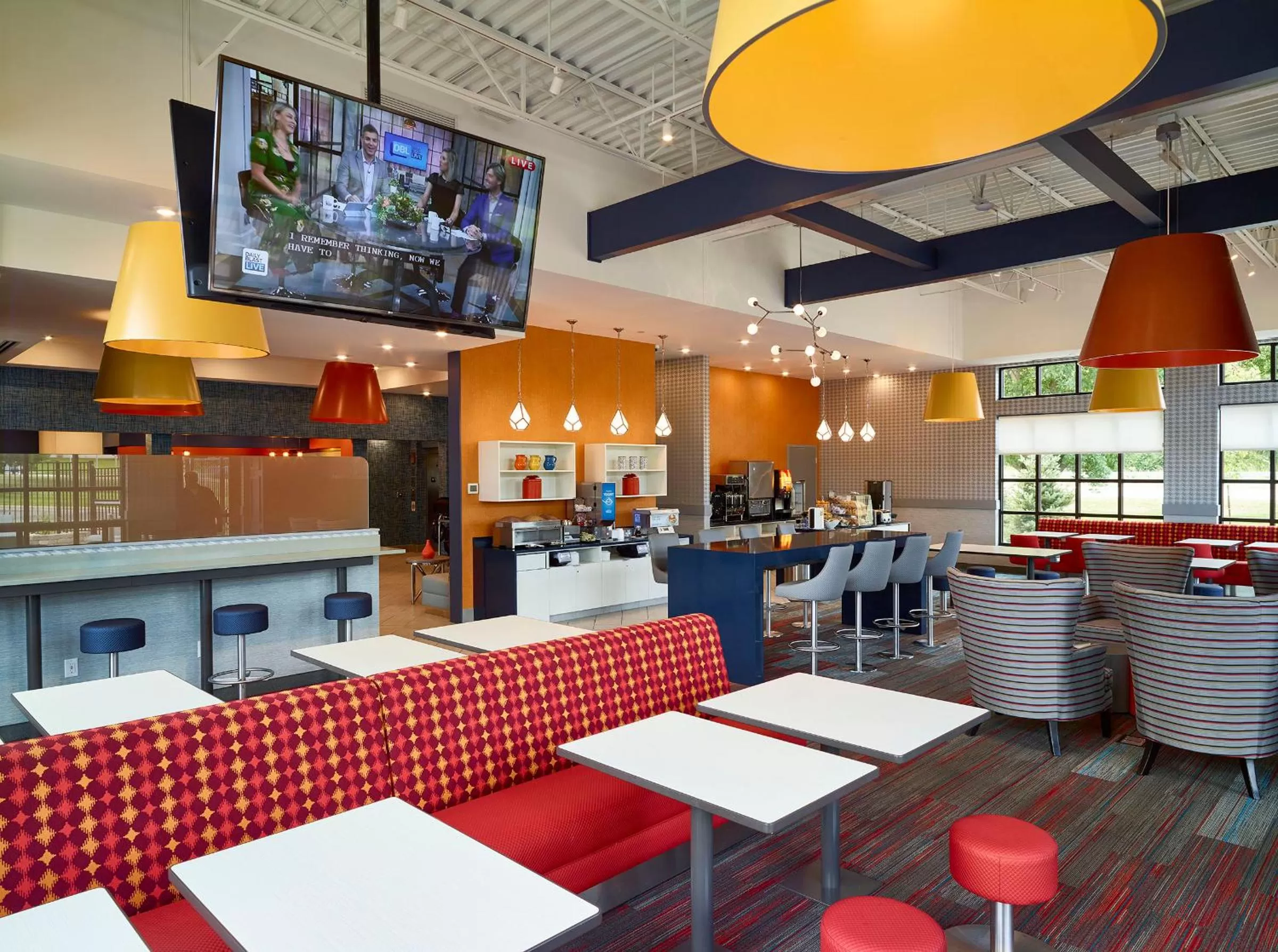 Buffet breakfast in LivINN Hotel St Paul East / Maplewood