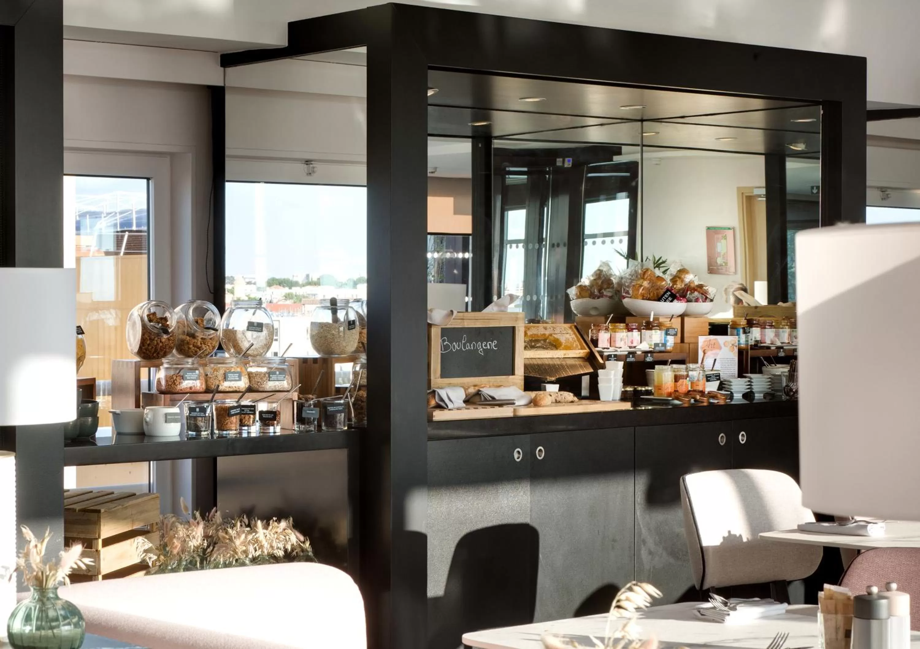 Buffet breakfast in Pullman La Pléiade Montpellier Centre