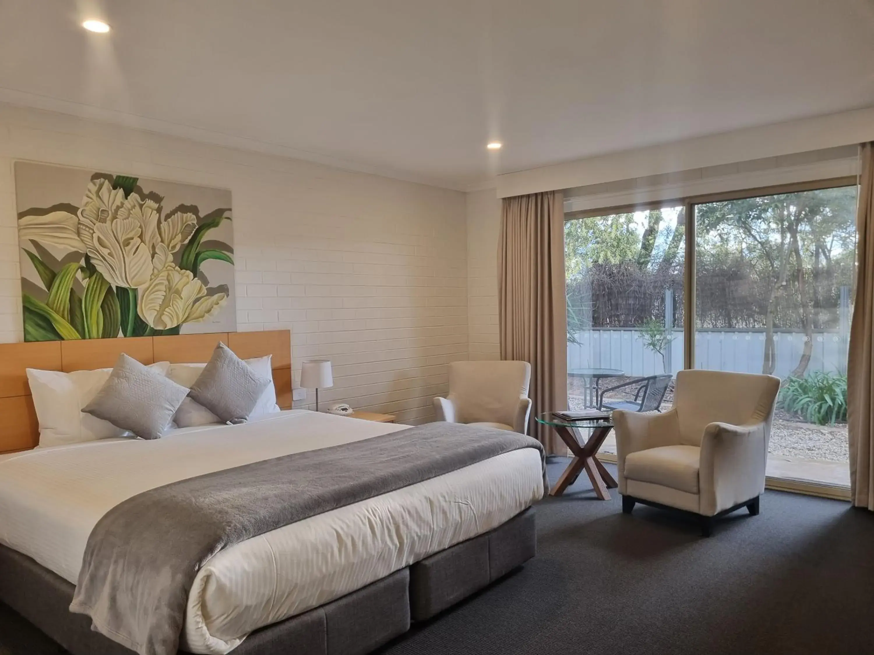 Bedroom in Nagambie Motor Inn