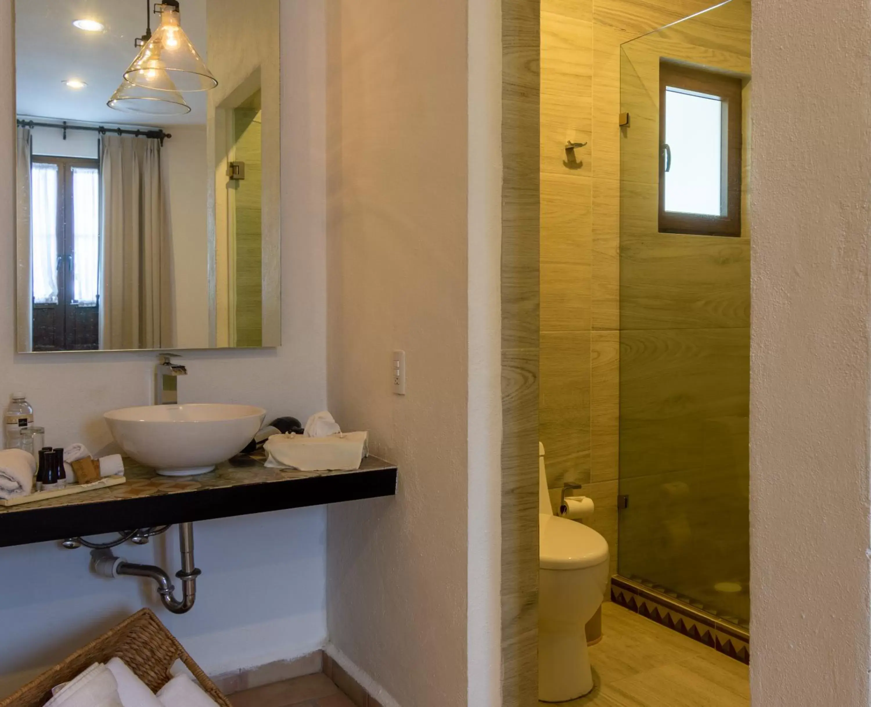 Bathroom in Hotel Hacienda San Cristóbal