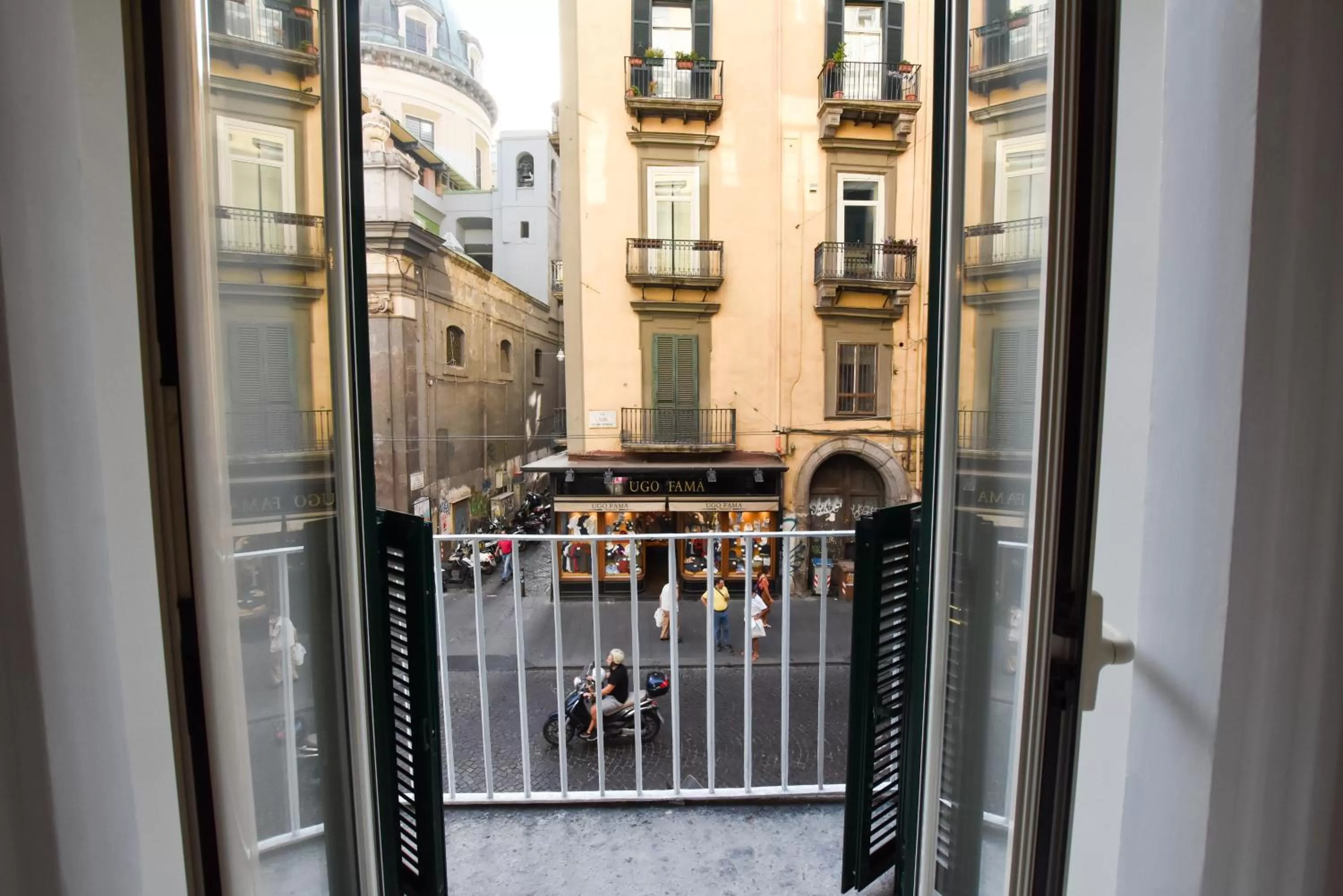 City view in Domus Borbonica
