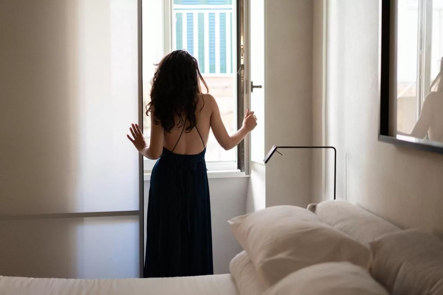 Bed in Hotel Scenario