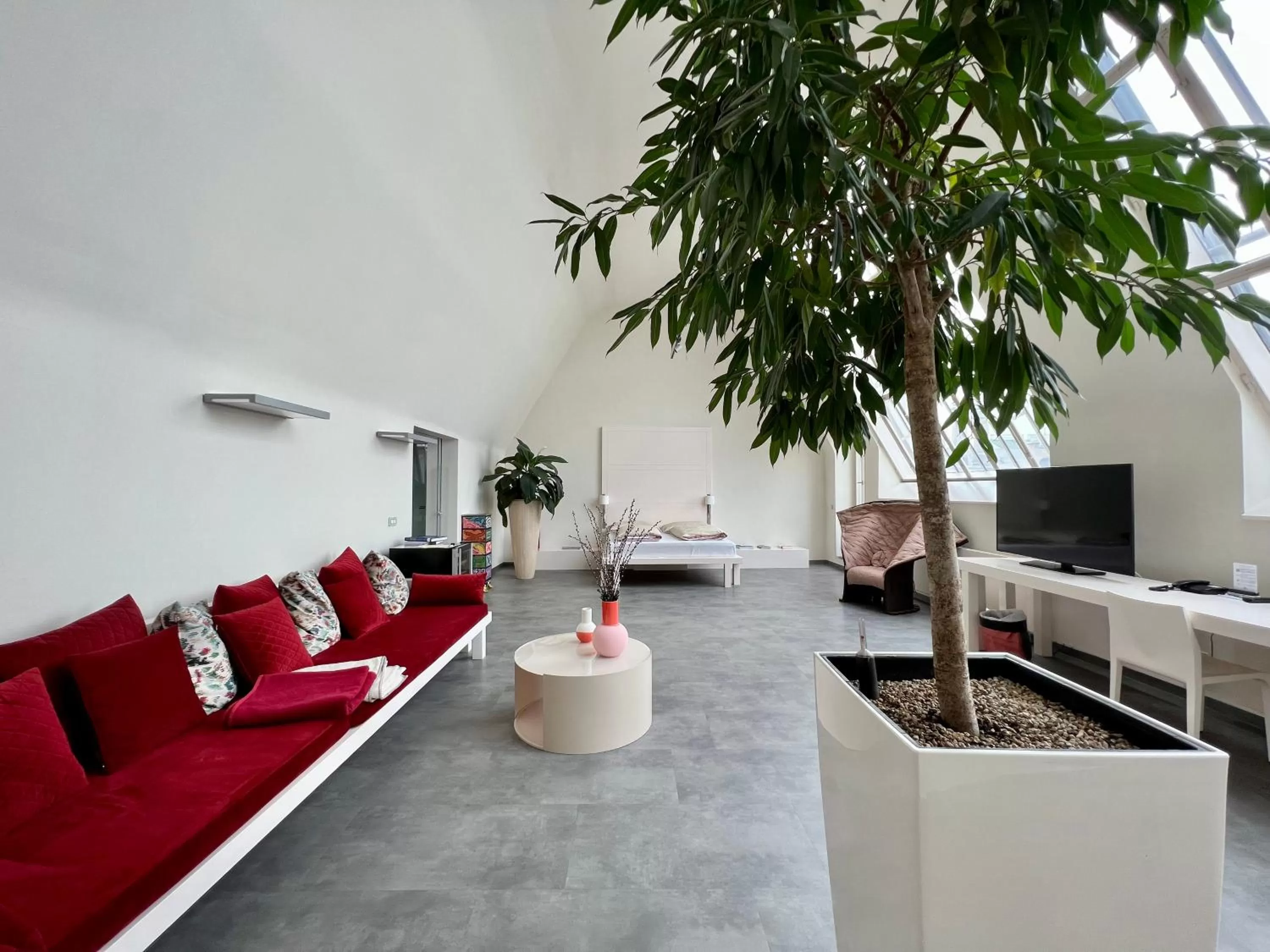 Living room in Hotel Rathaus - Wein & Design