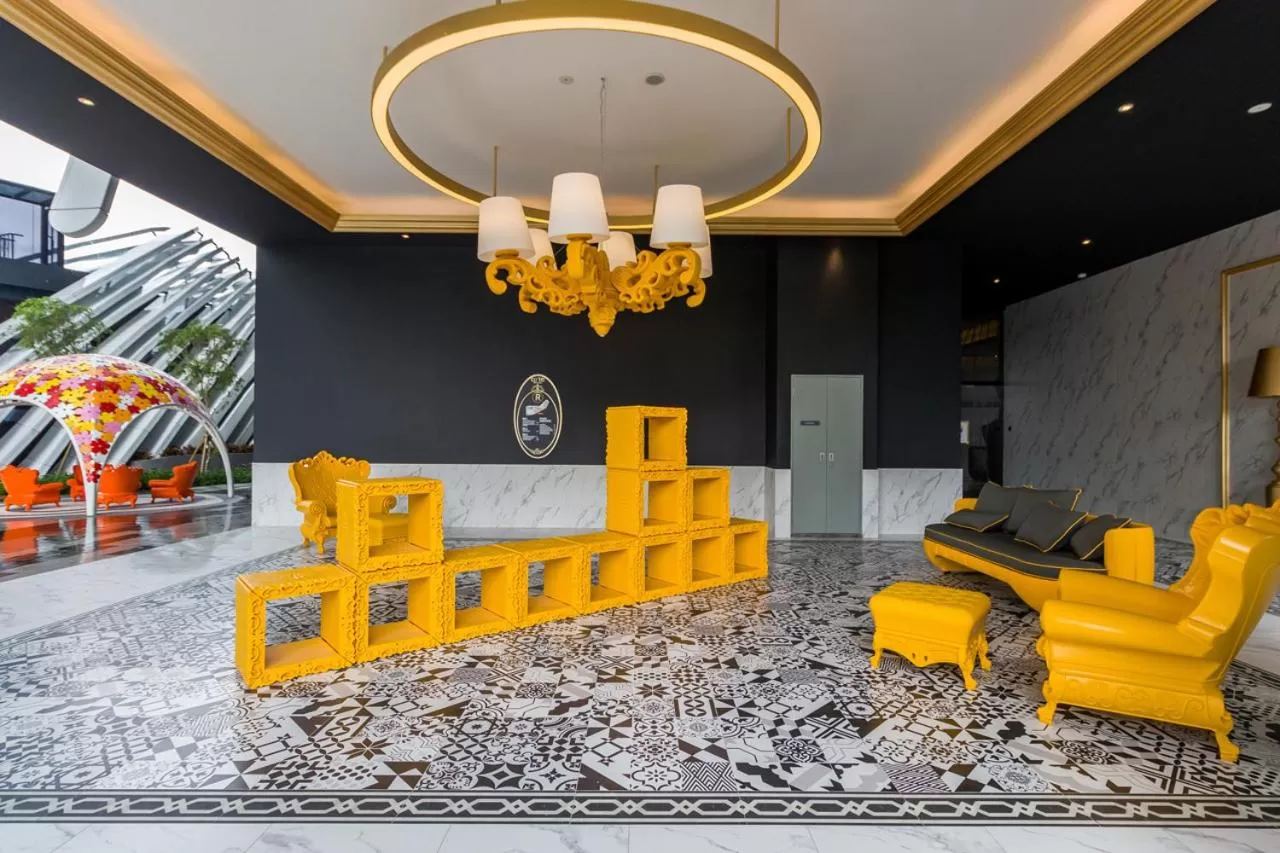 Seating area in Arte Mont Kiara Hotel Suite