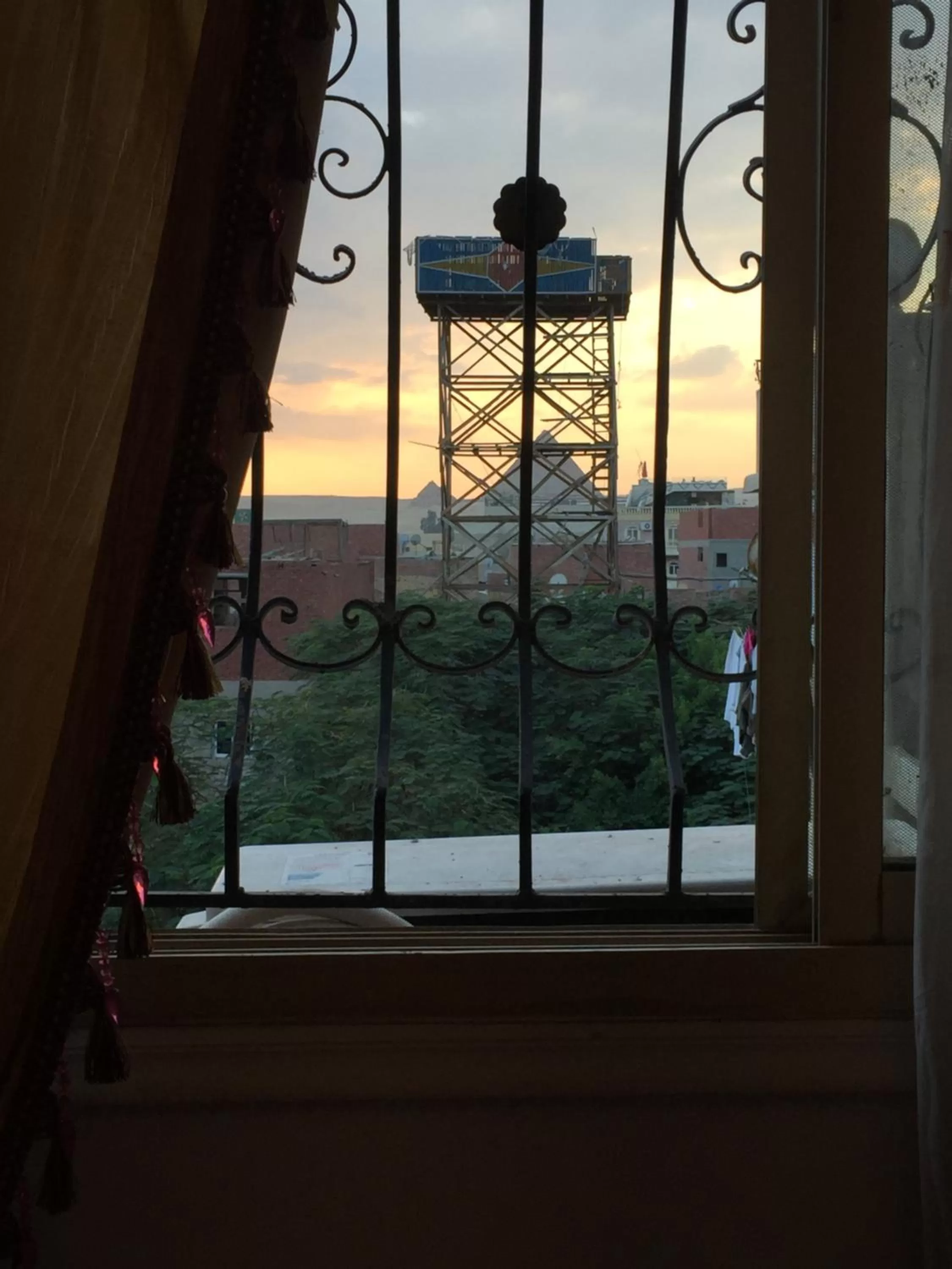 Landmark view, View in Eagles Pyramids View