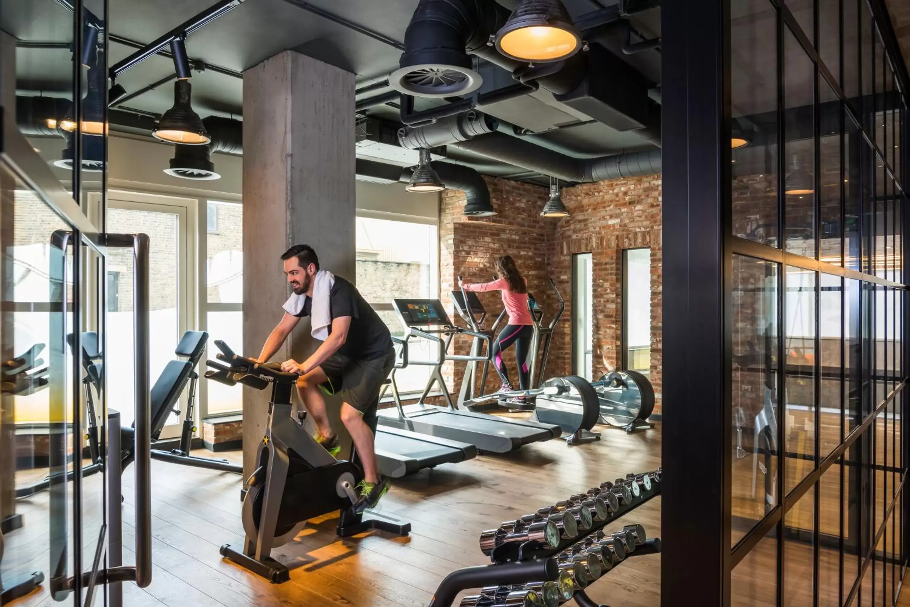 Fitness centre/facilities in Novotel London Canary Wharf