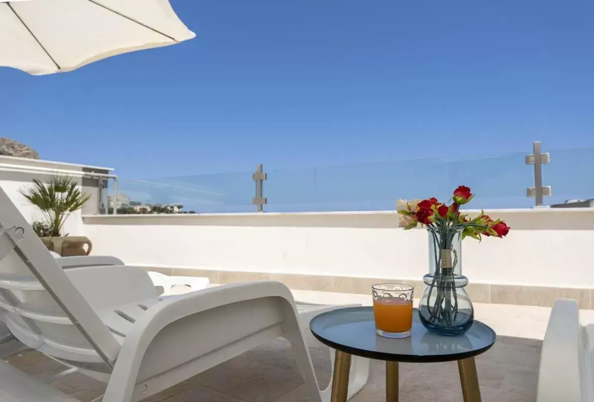 Balcony/Terrace in B&B Una Terrazza sul Golfo di Sferracavallo