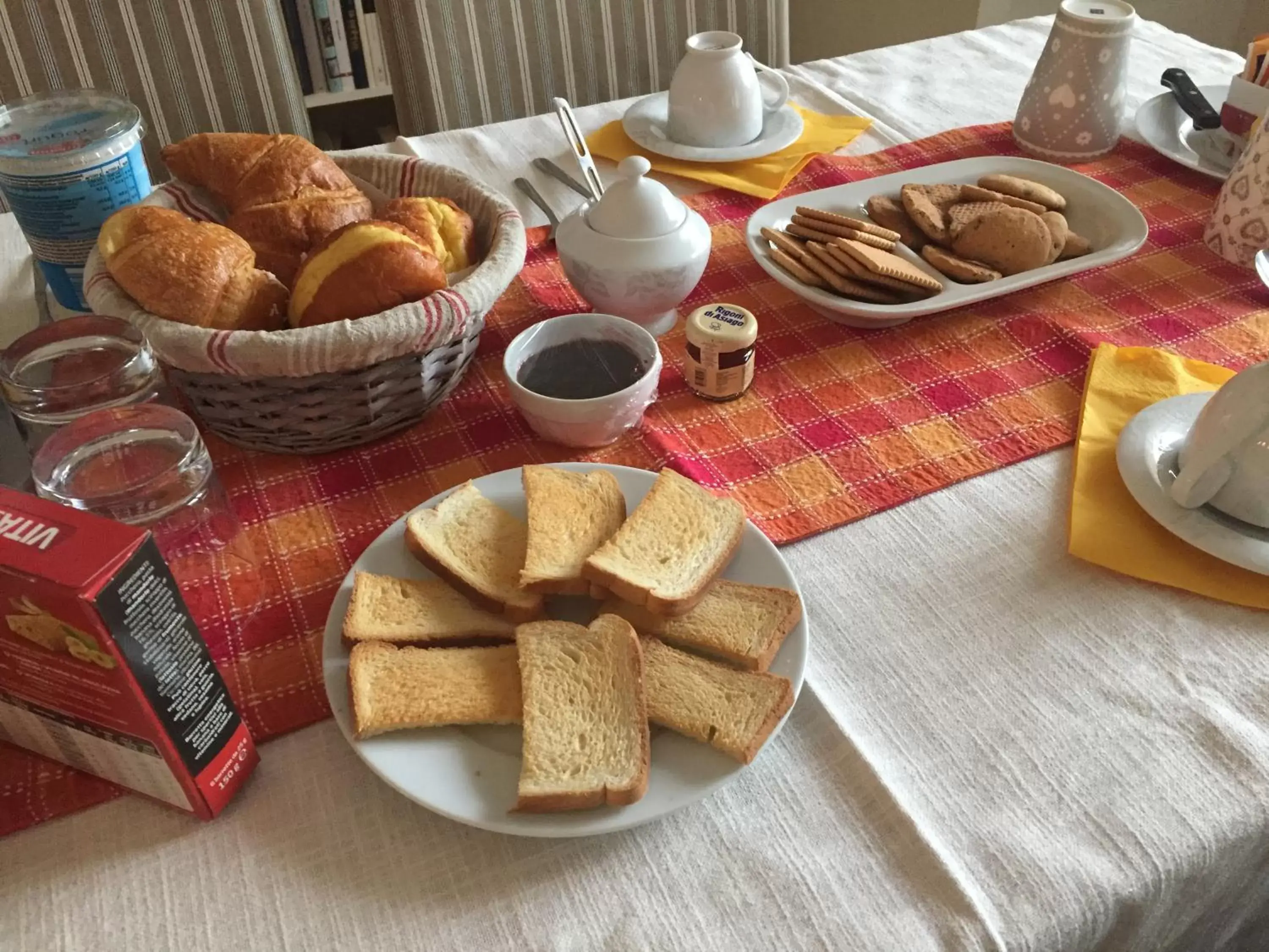 Food close-up, Breakfast in B&B Cascina Sagrestia