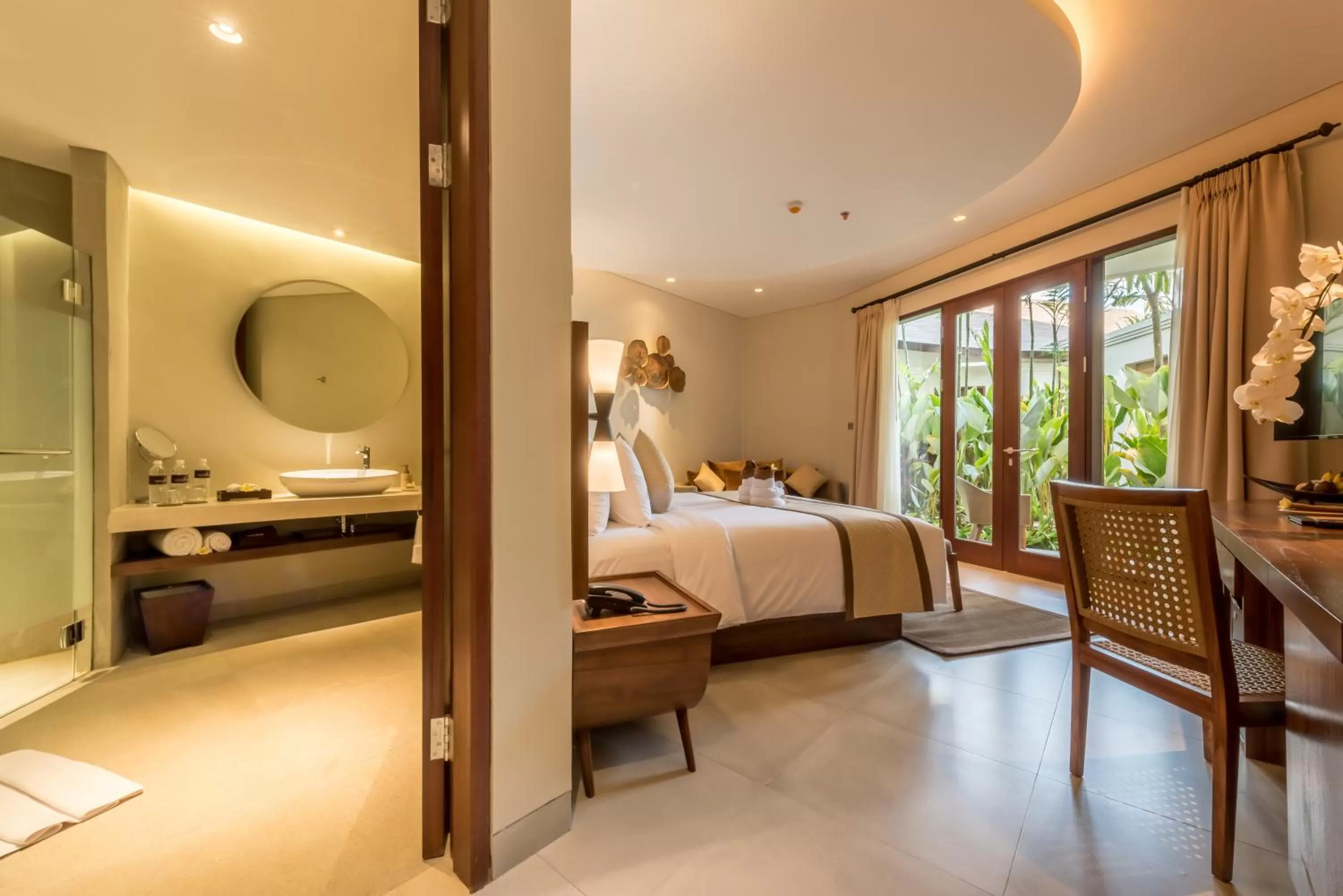 Bedroom, Bed in tanadewa Resort Ubud Bali by Cross Collection