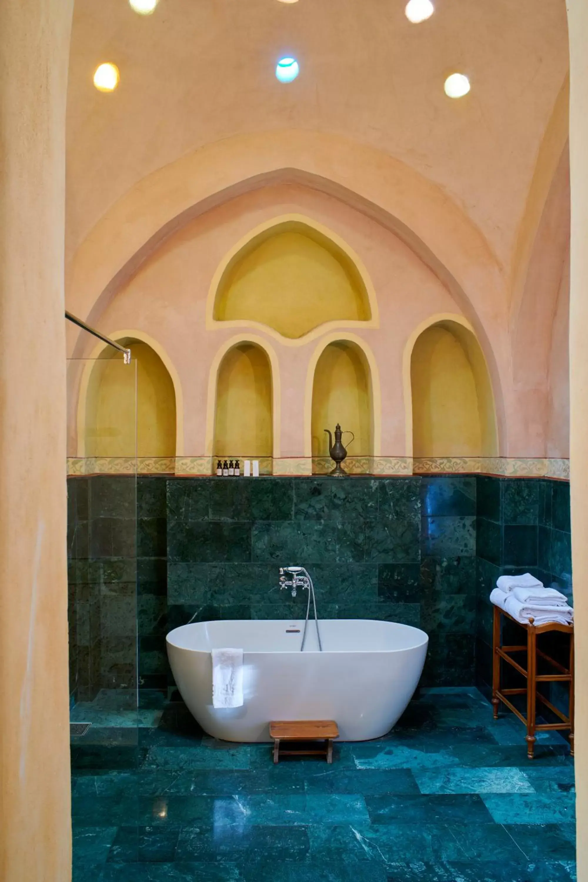 Bathroom in Al Moudira Hotel