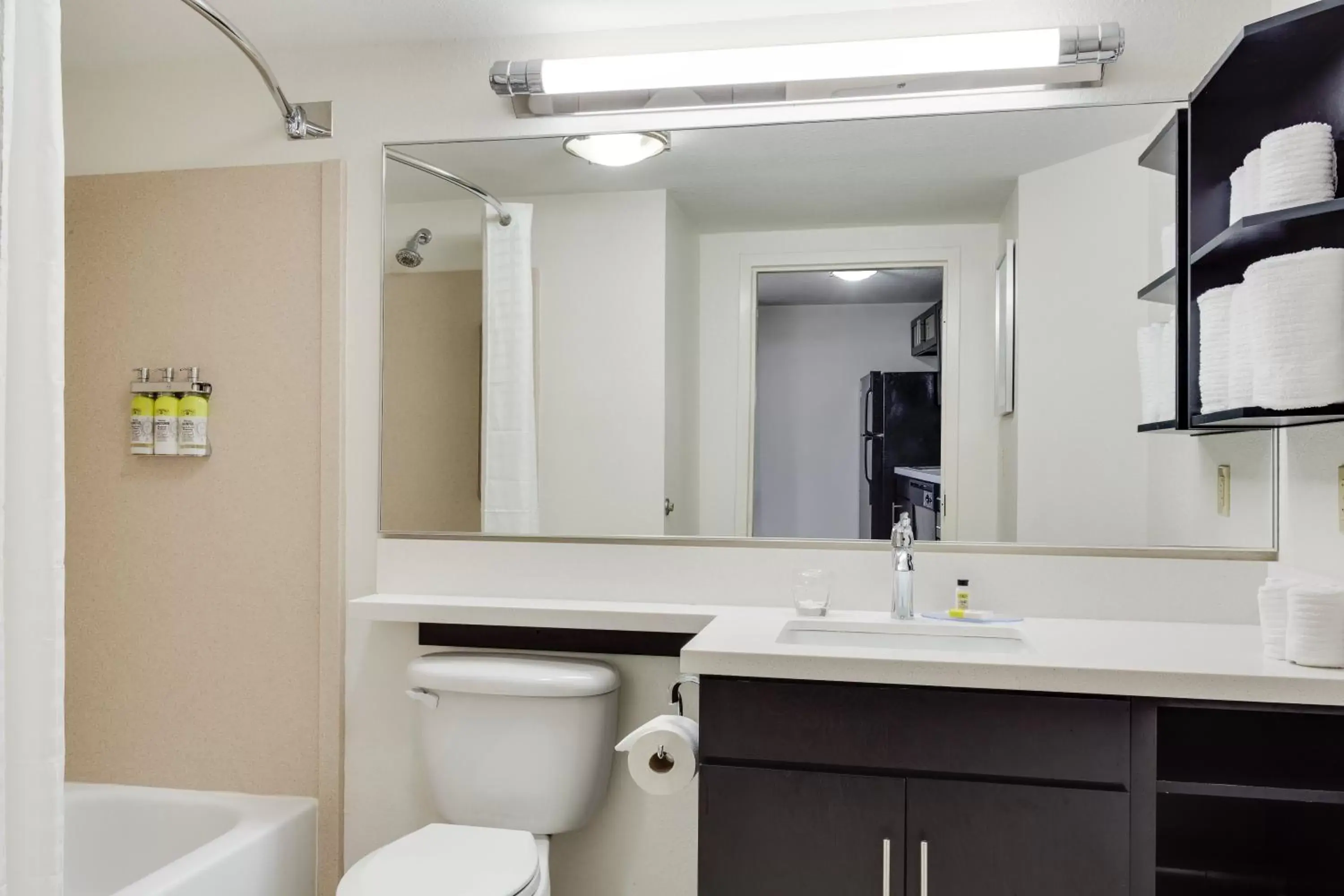 Bathroom in Candlewood Suites Fort Lauderdale Airport-Cruise, an IHG Hotel