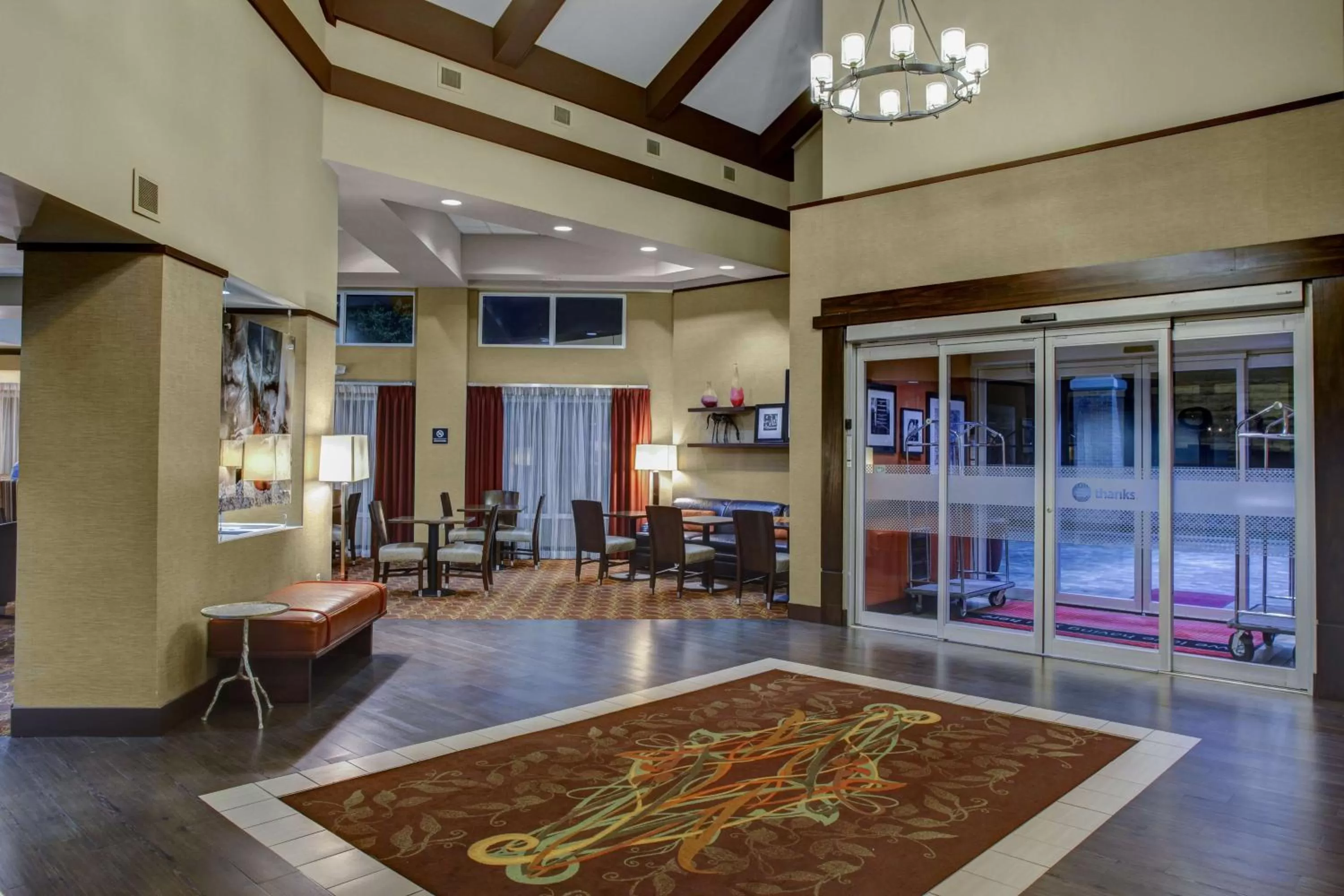 Lobby or reception in Hampton Inn & Suites N Ft Worth-Alliance Airport