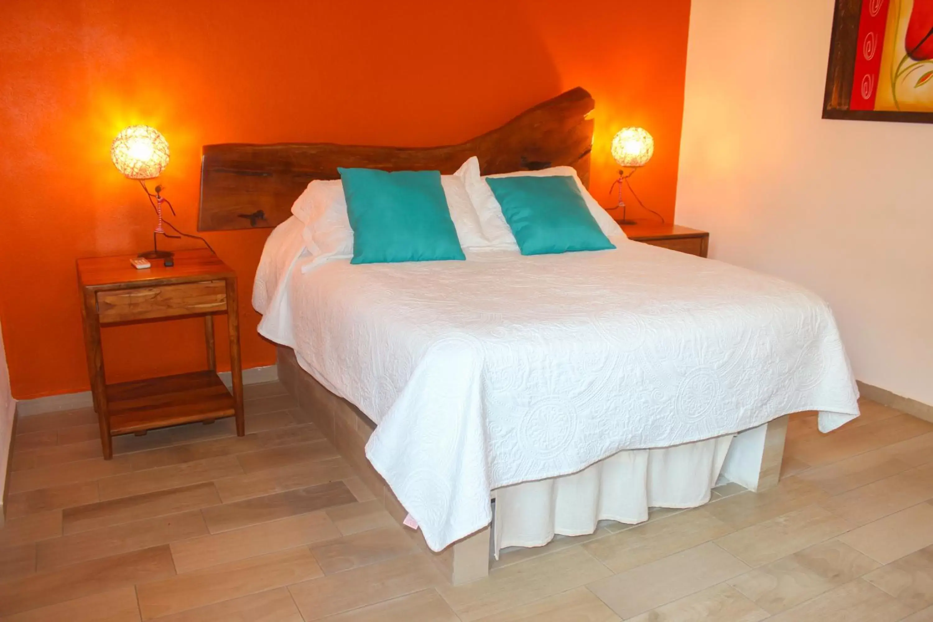 Bed in Villa Los Corales