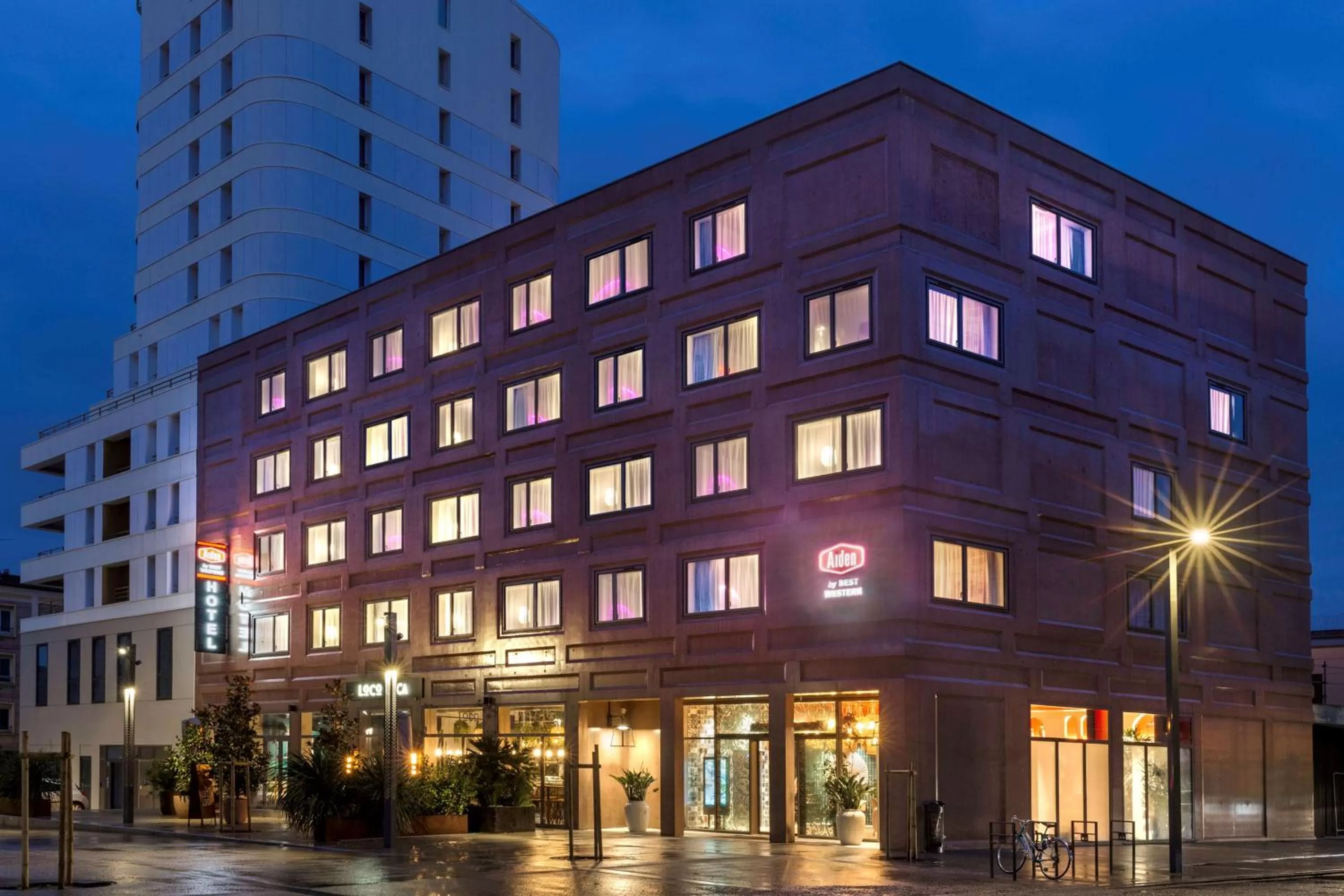 Property building in Aiden by Best Western Lorient Centre