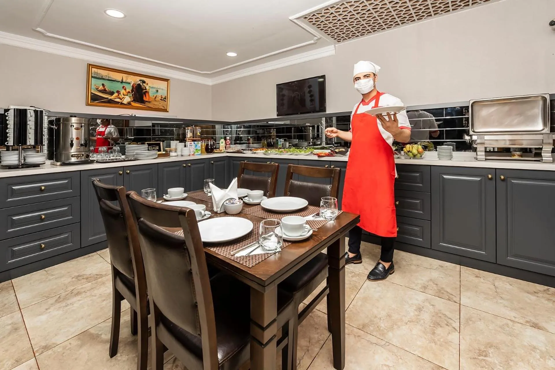 Restaurant/places to eat in Kadirga Antik Hotel - Sultanahmet