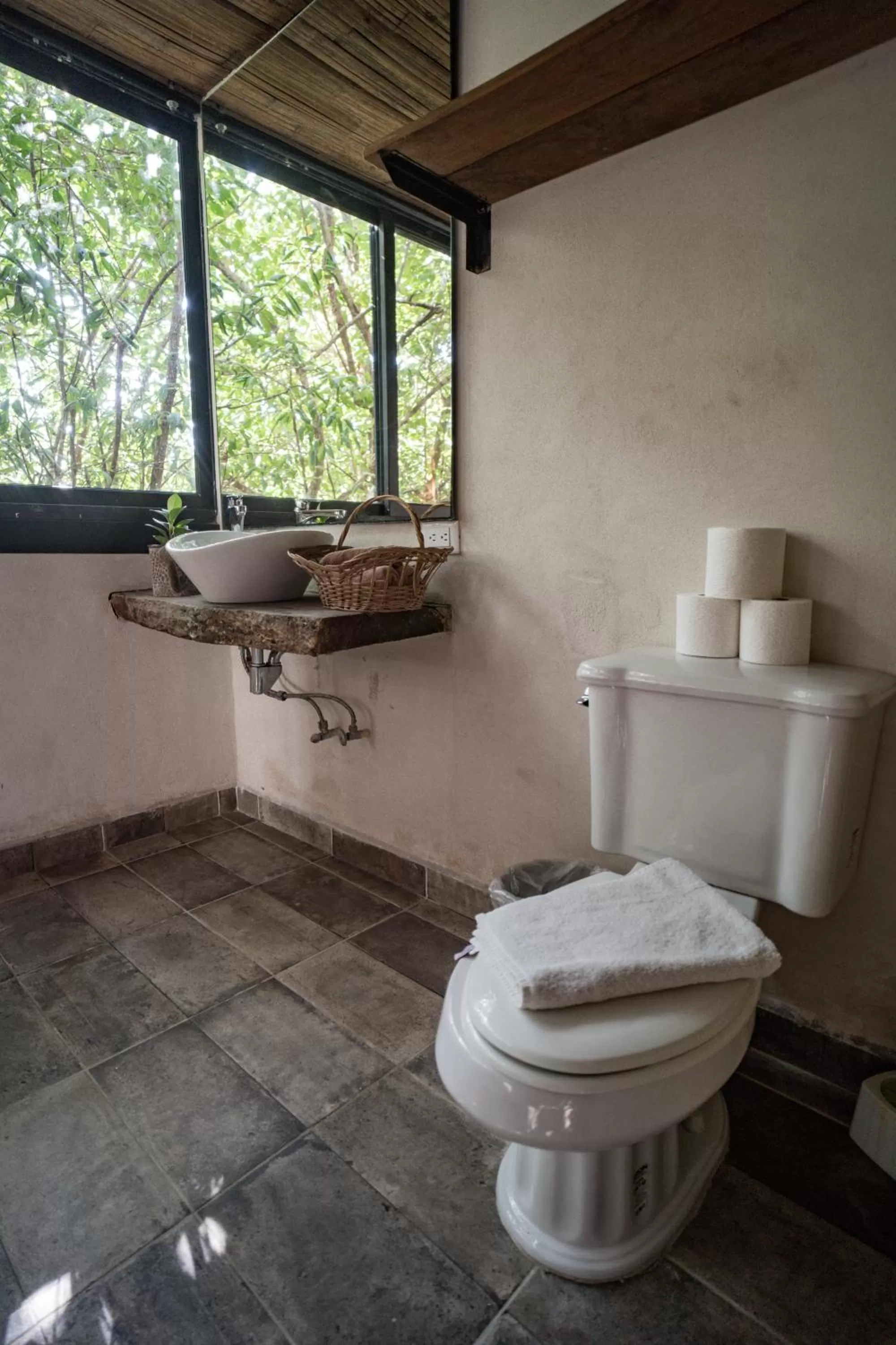 Toilet in Suites Tulum