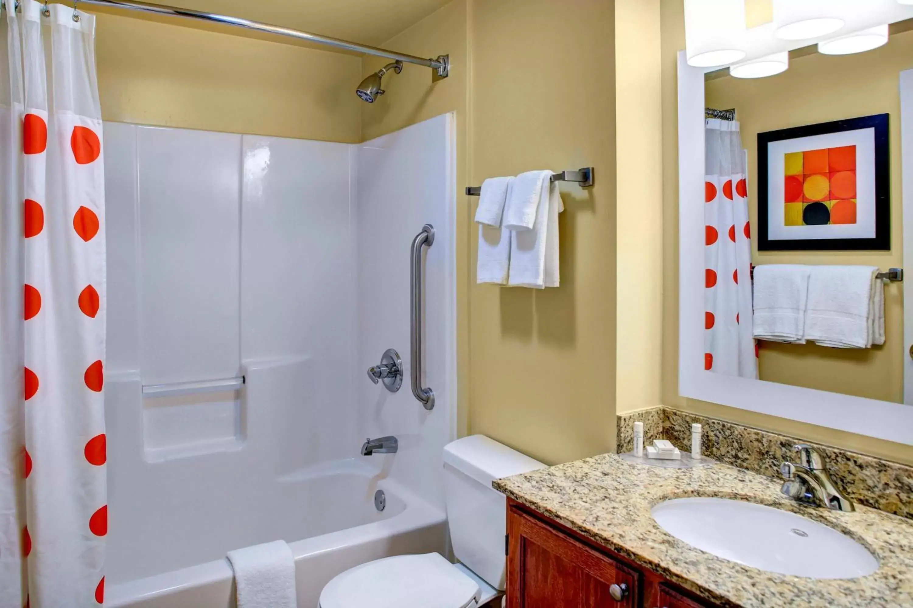 Bathroom in Towneplace Suites by Marriott Cleveland Westlake