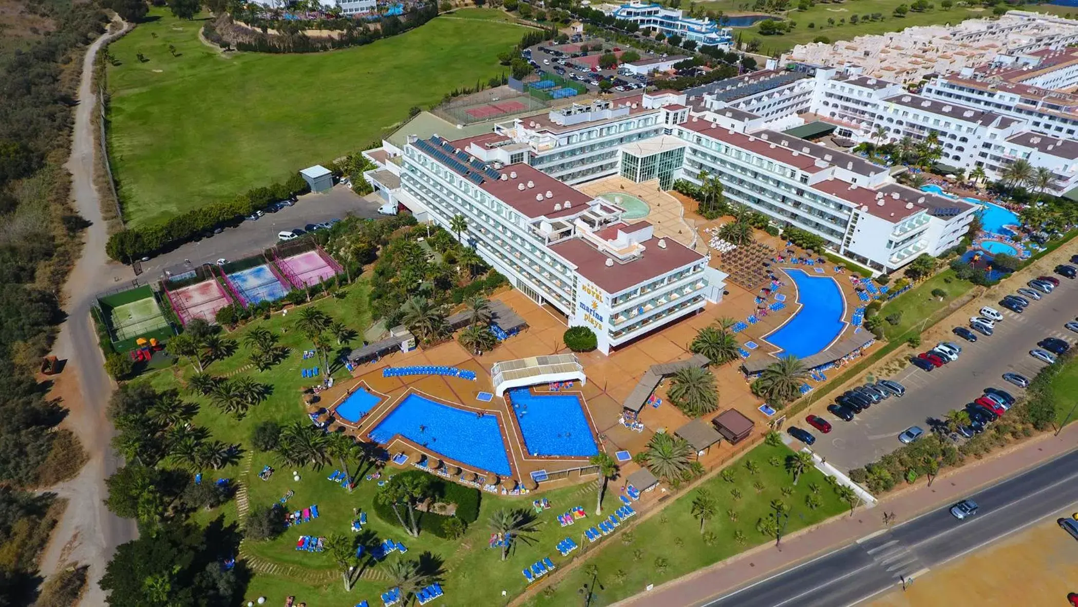 Property building, Bird's-eye View in Servigroup Marina Playa