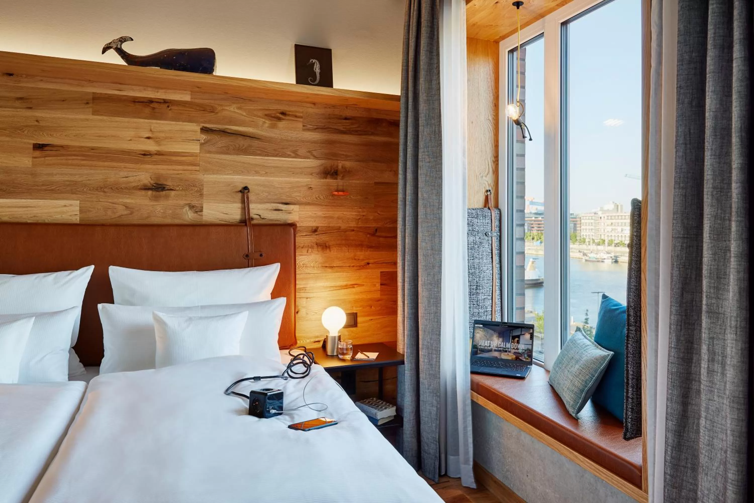 Photo of the whole room, Bed in Me and All Hotel Kiel, by Hyatt