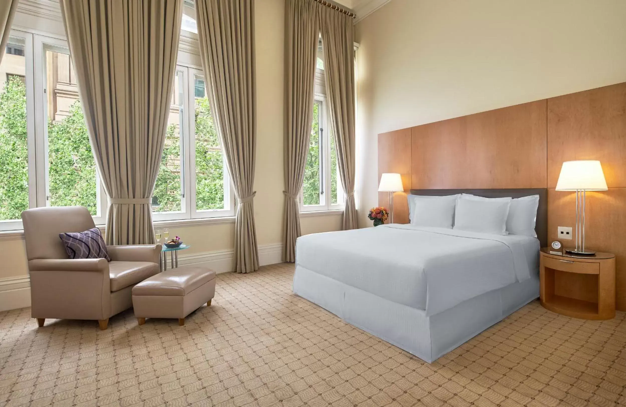 Bedroom in The Fullerton Hotel Sydney