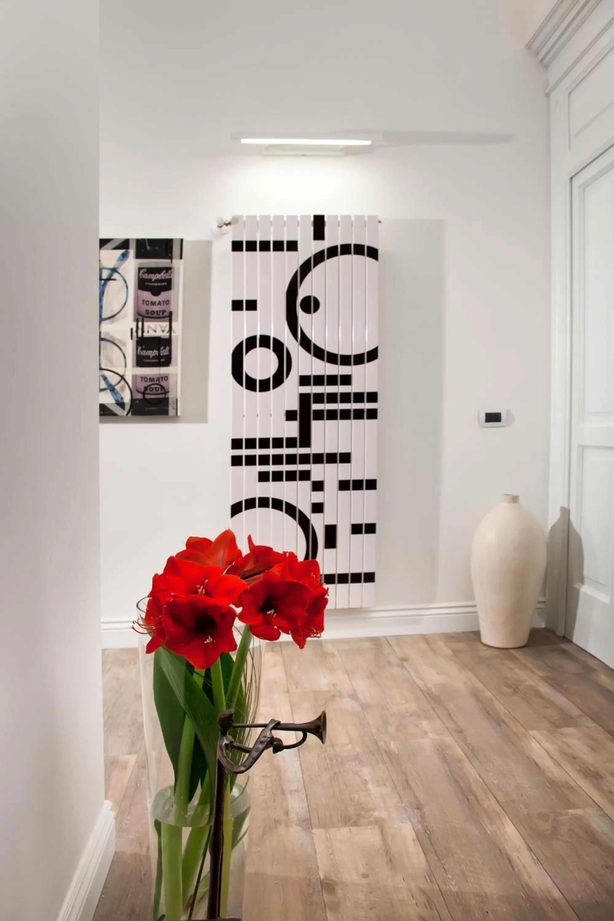 Decorative detail in Ferrari Suite