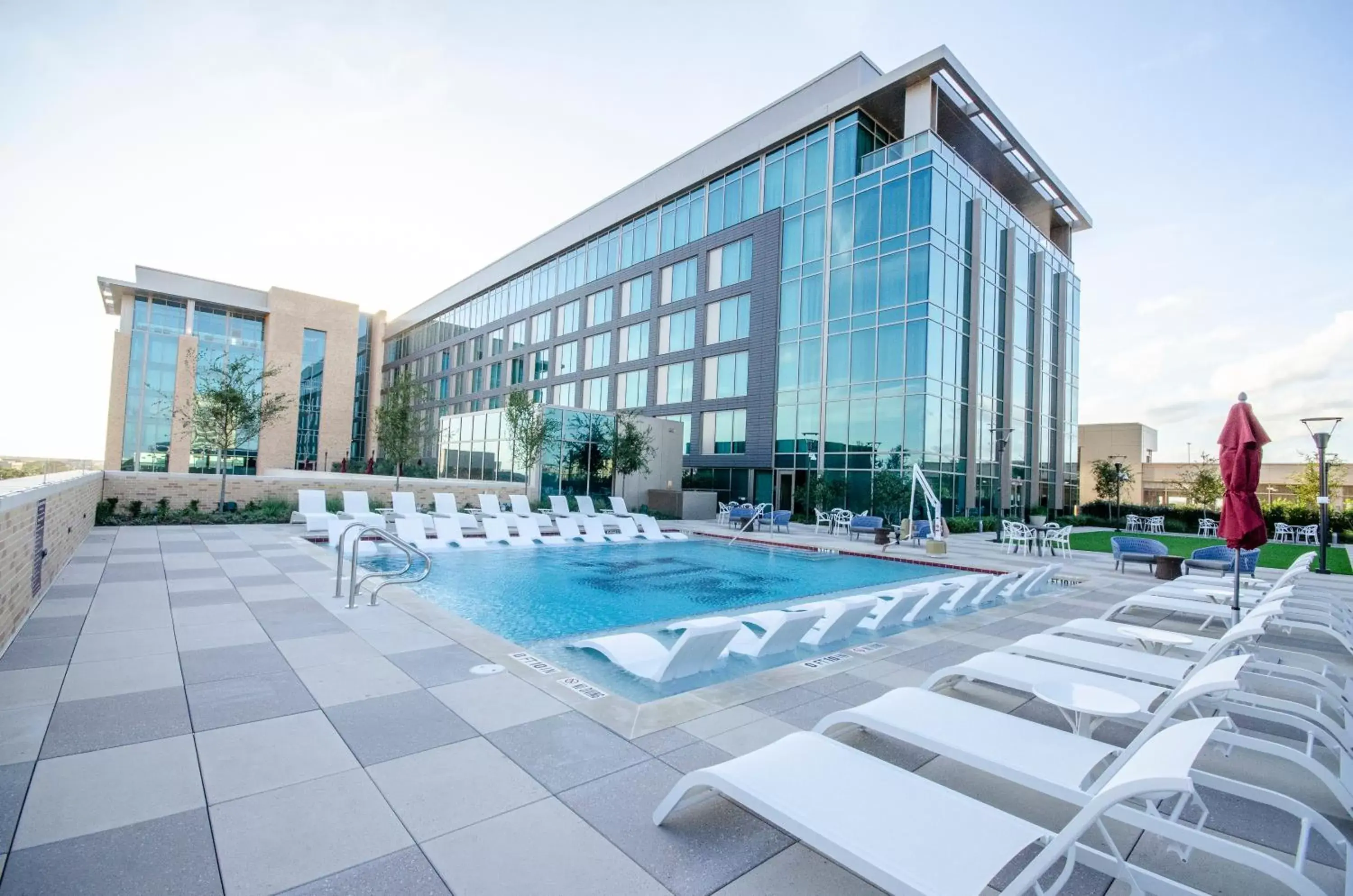 Swimming pool, Property Building in Texas A&M Hotel and Conference Center