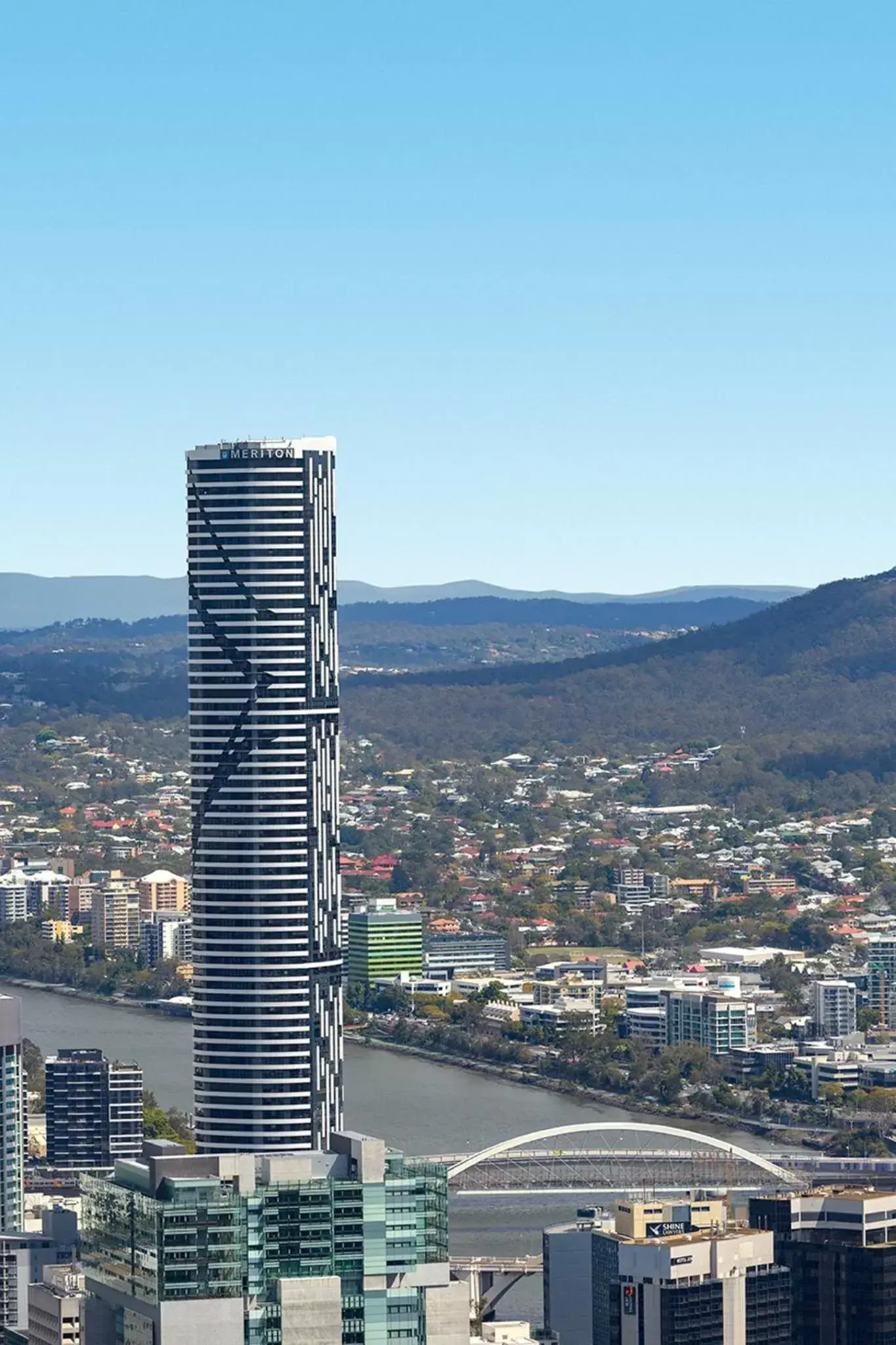 Property building in Meriton Suites Herschel Street, Brisbane