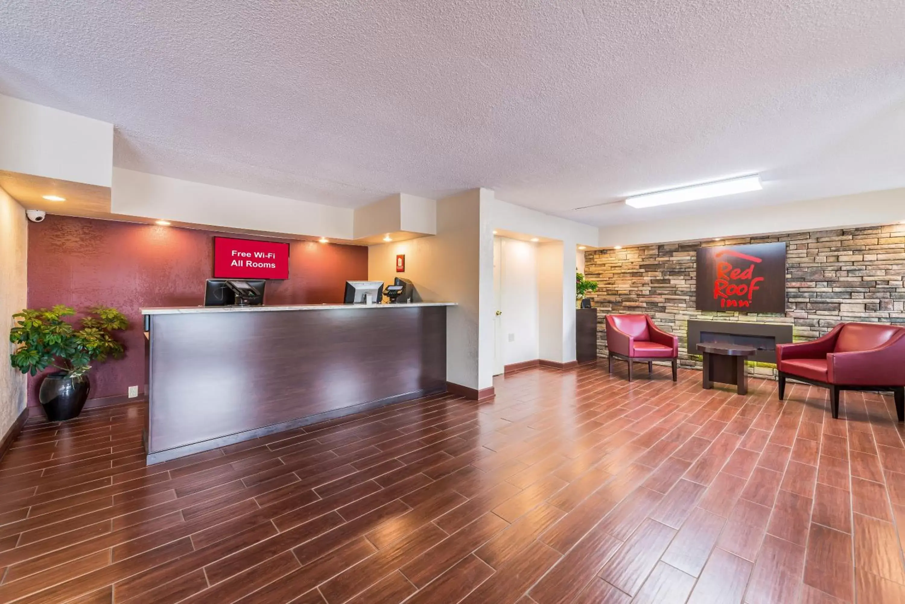 Lobby or reception, Lobby/Reception in Red Roof Inn Marion, IN