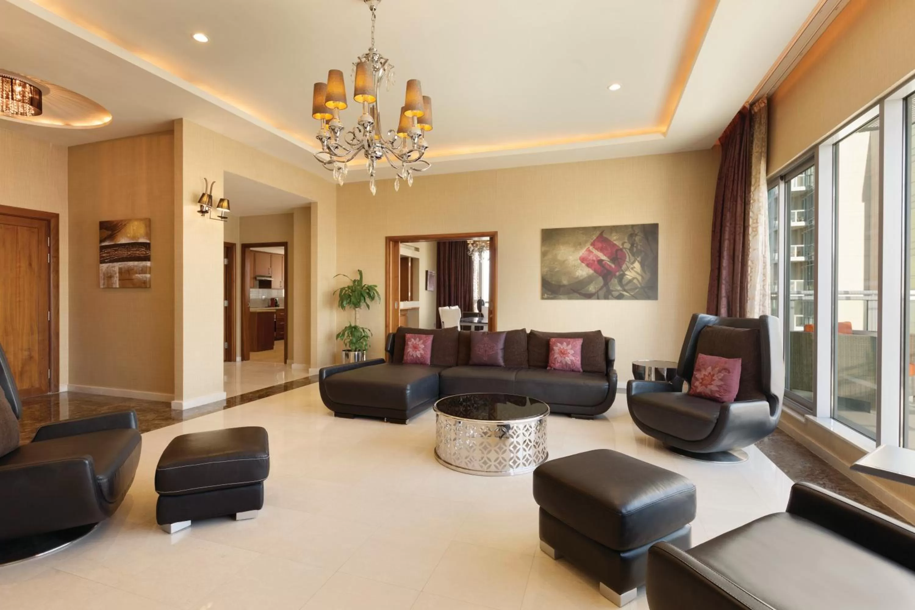 Living room in Ramada by Wyndham Downtown Dubai