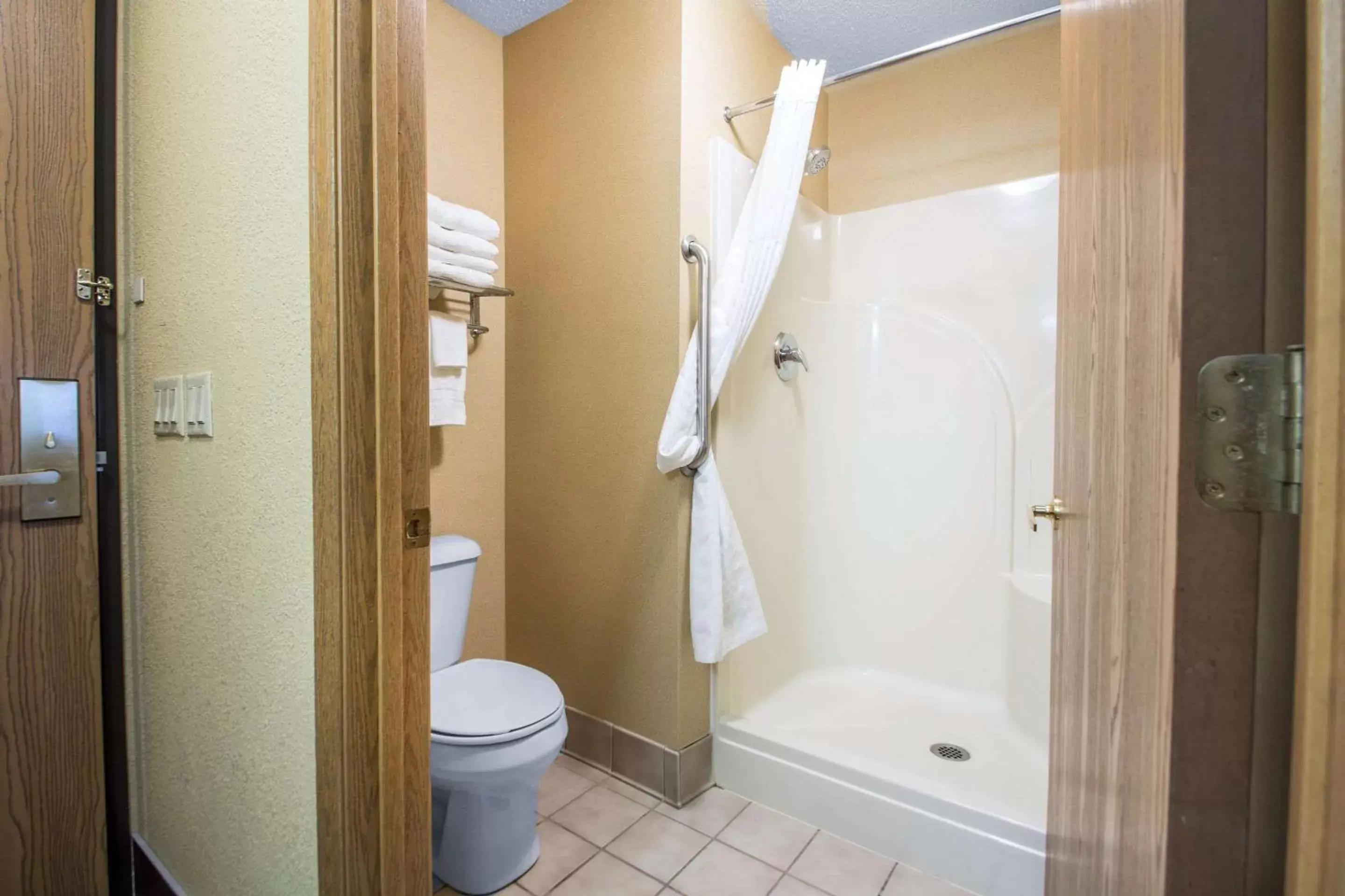 Toilet, Bathroom in Comfort Suites Wisconsin Dells Area