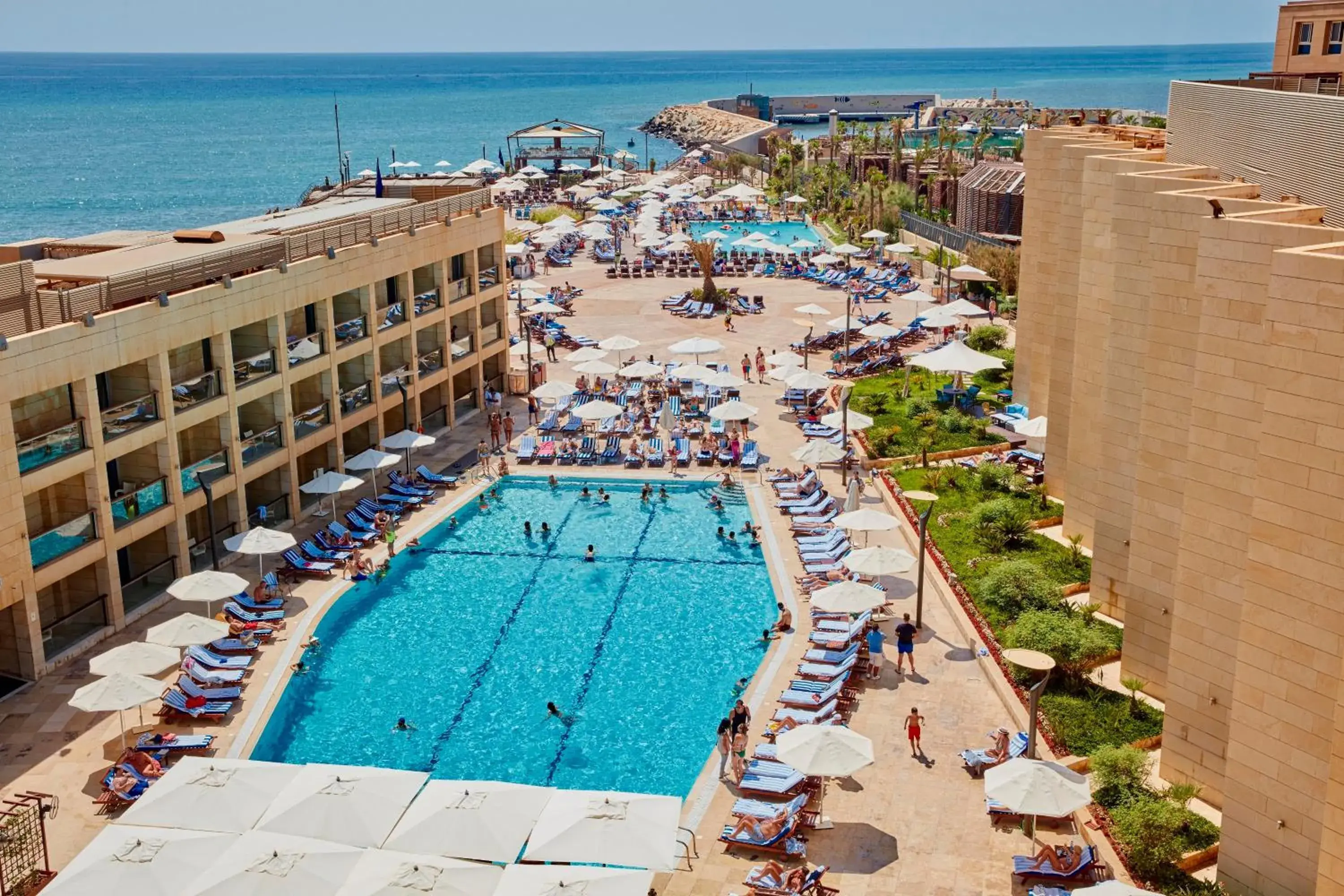Property building, Pool View in Coral Beach Hotel And Resort Beirut