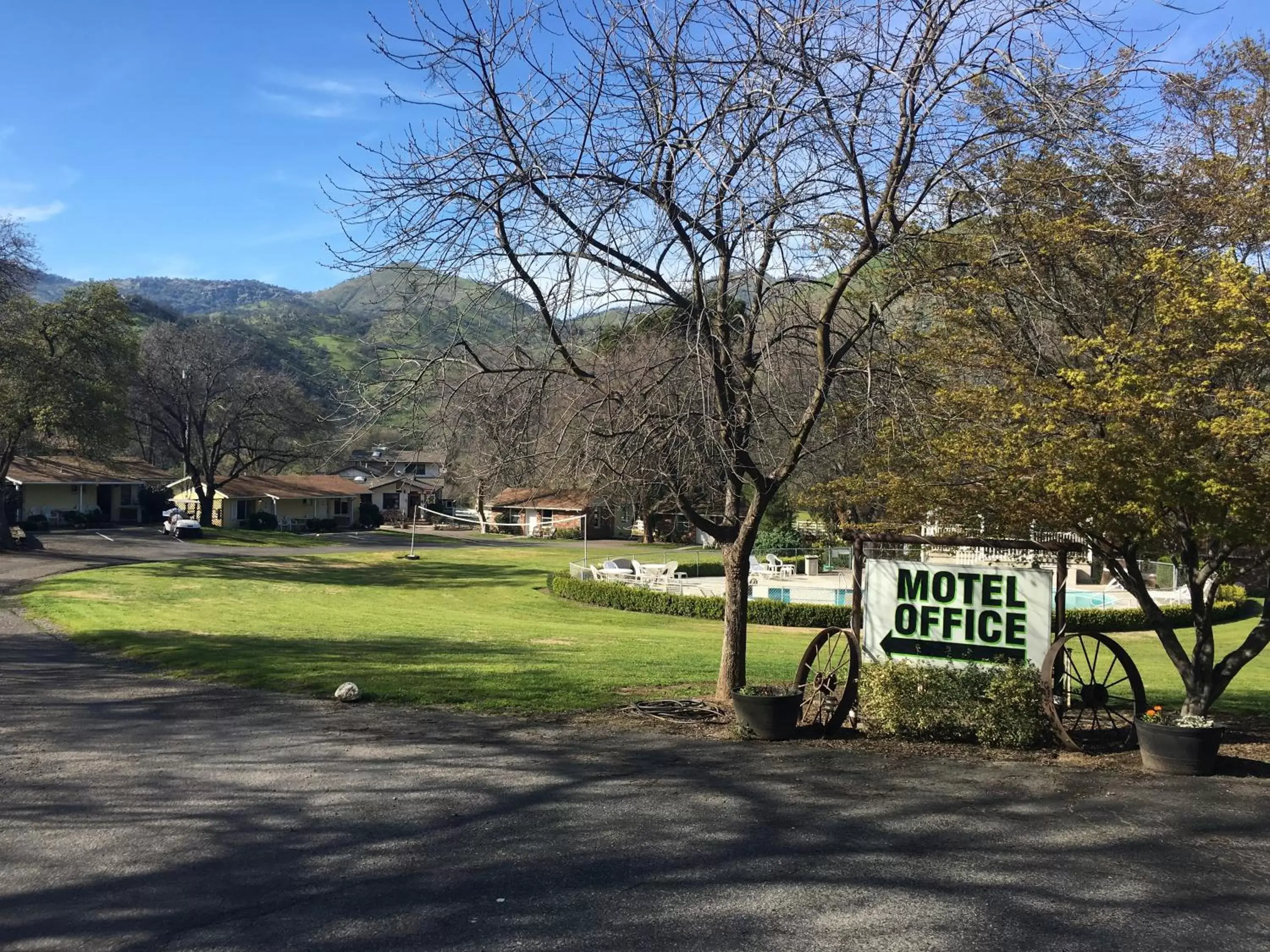 Property logo or sign in Lazy J Ranch Motel